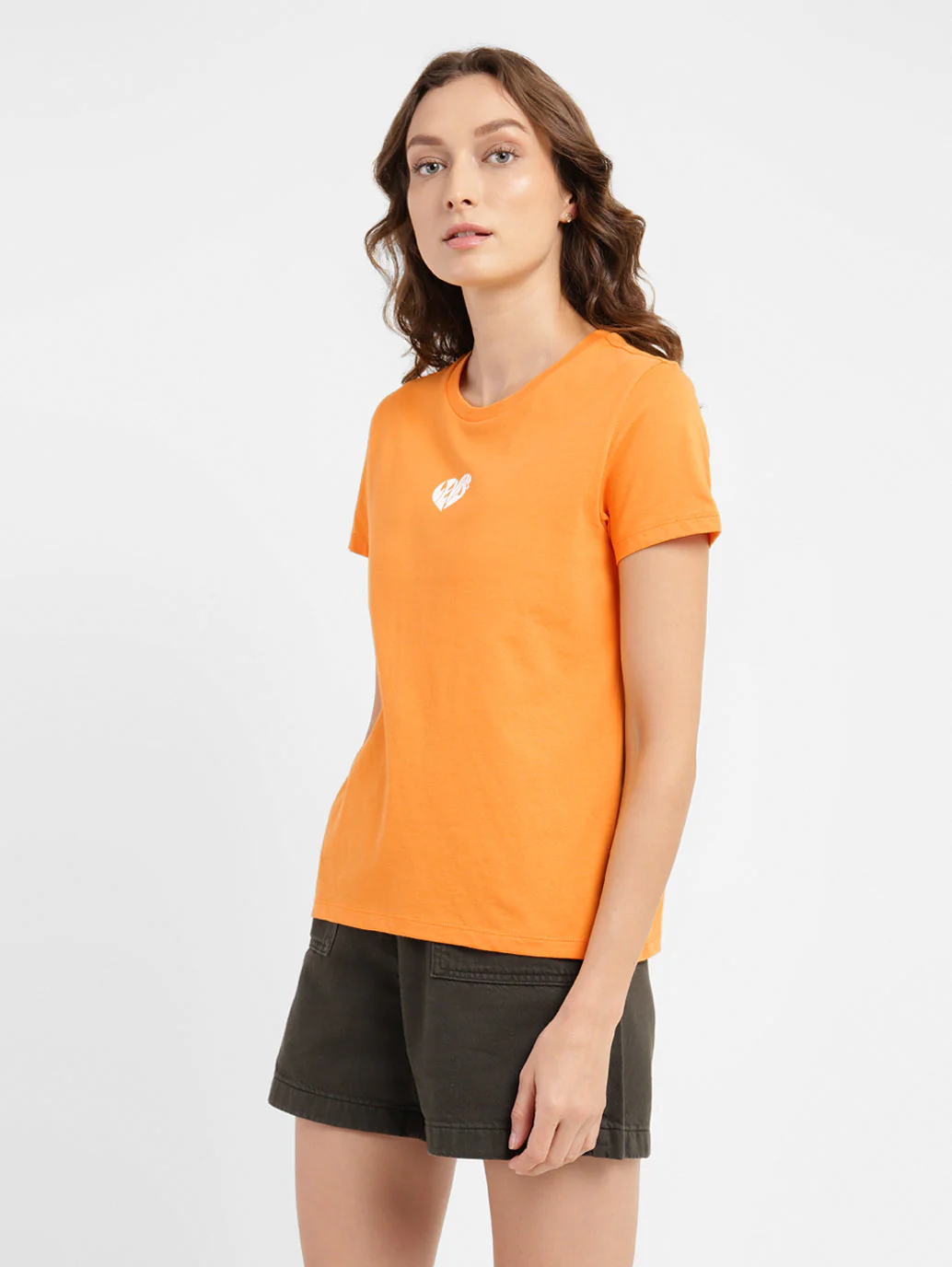 Women's Solid Crew Neck T-shirt - Image 3