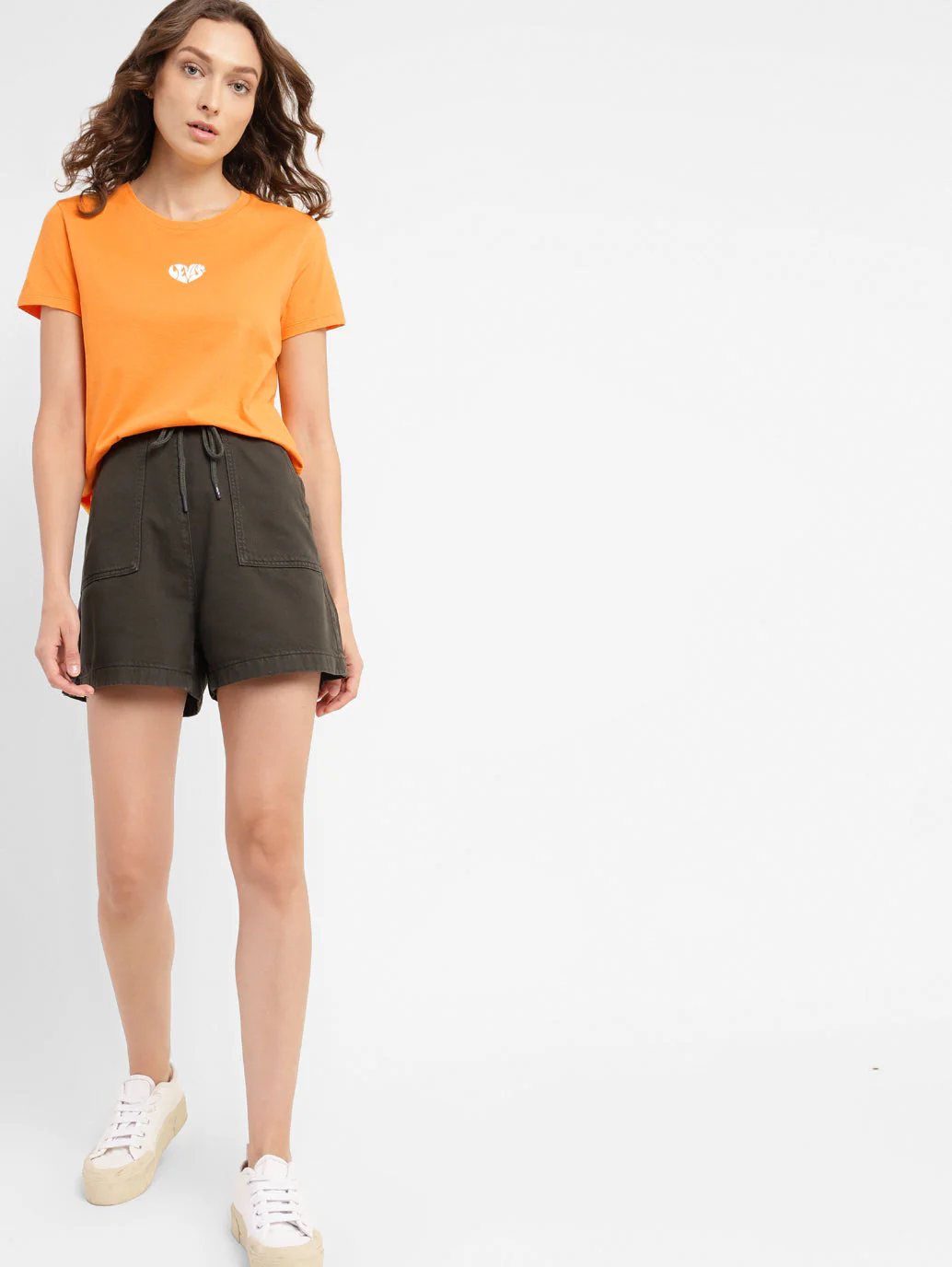 Women's Solid Crew Neck T-shirt - Image 5