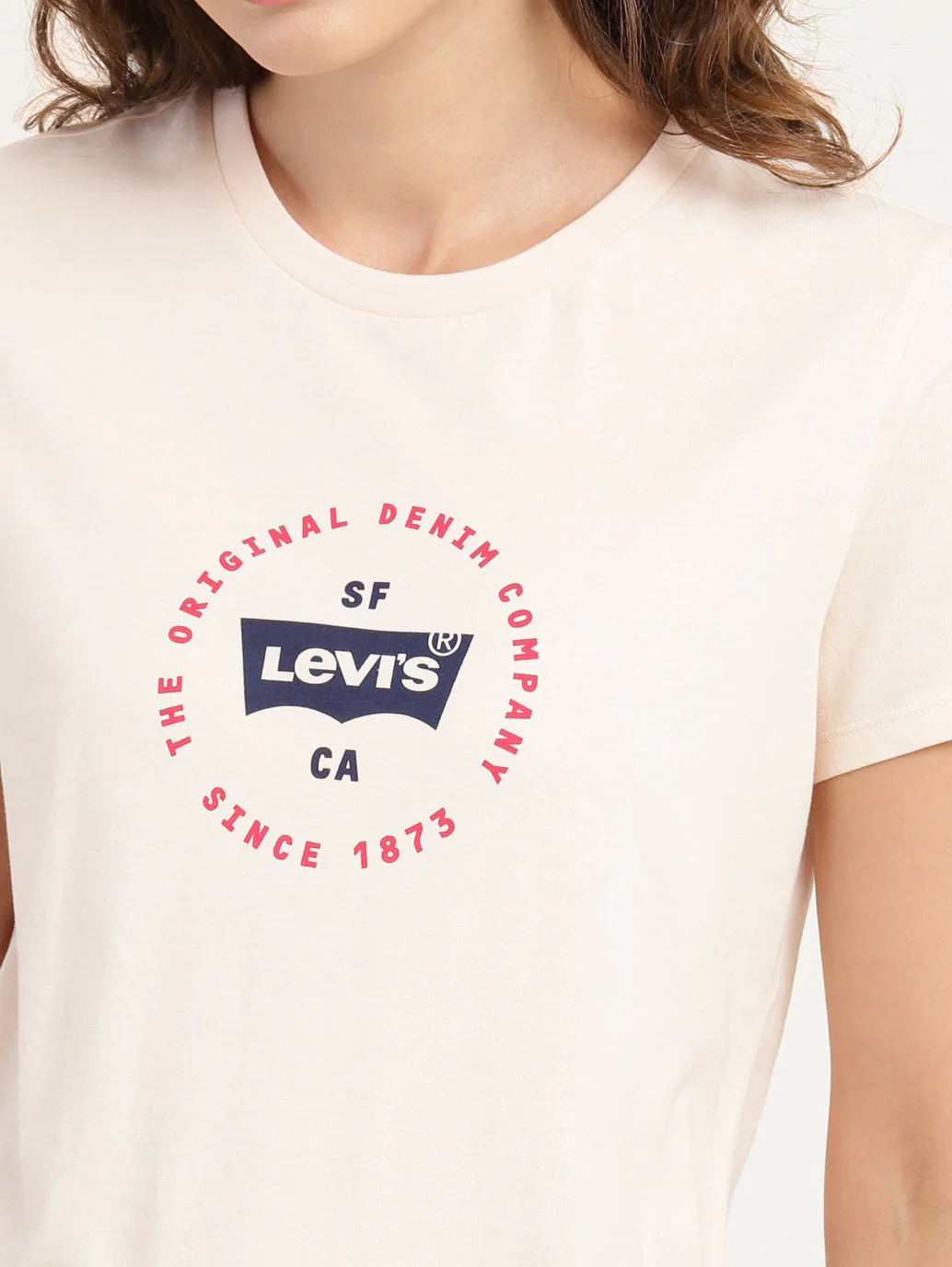 Women's Brand Logo Regular Fit T-shirt - Image 4