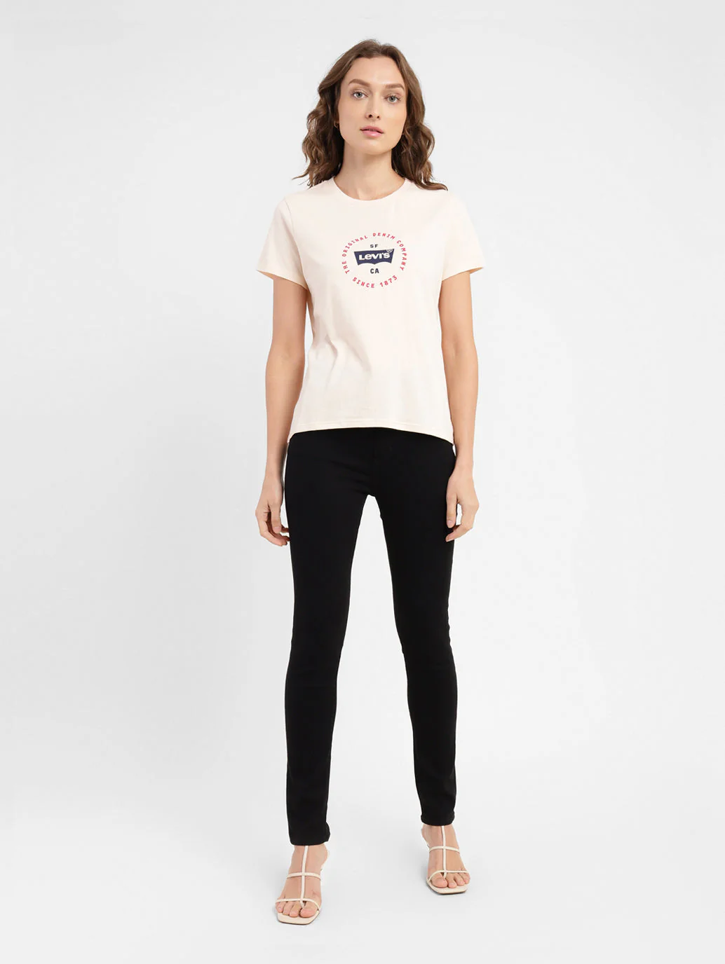 Women's Brand Logo Regular Fit T-shirt - Image 5