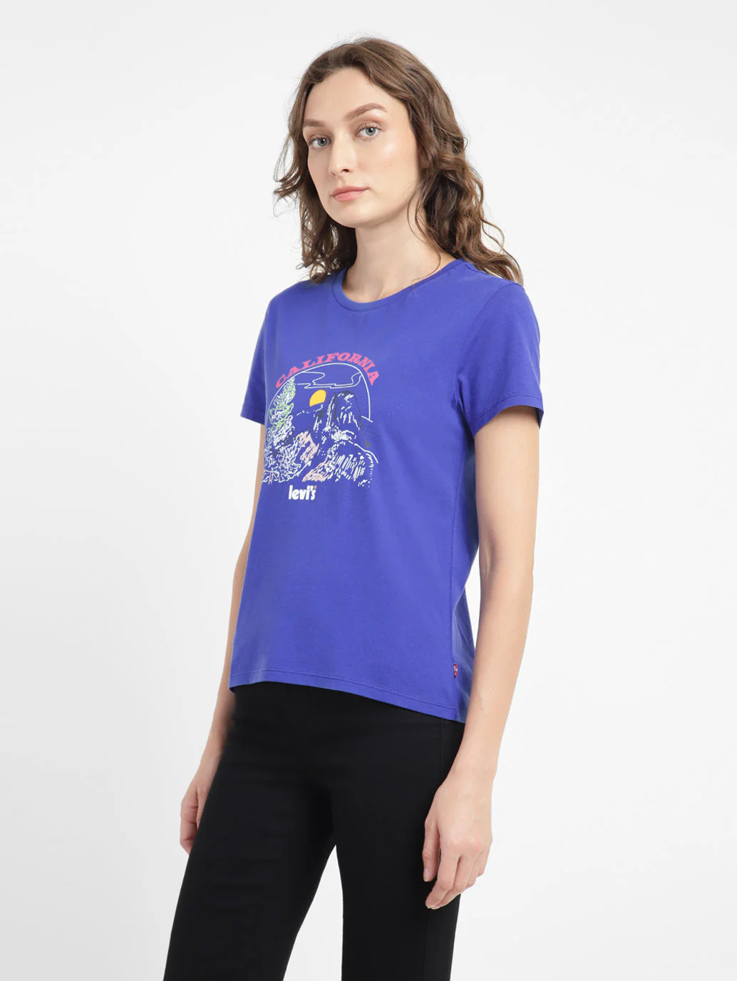 Women's Graphic Crew Neck T-shirt - Image 4