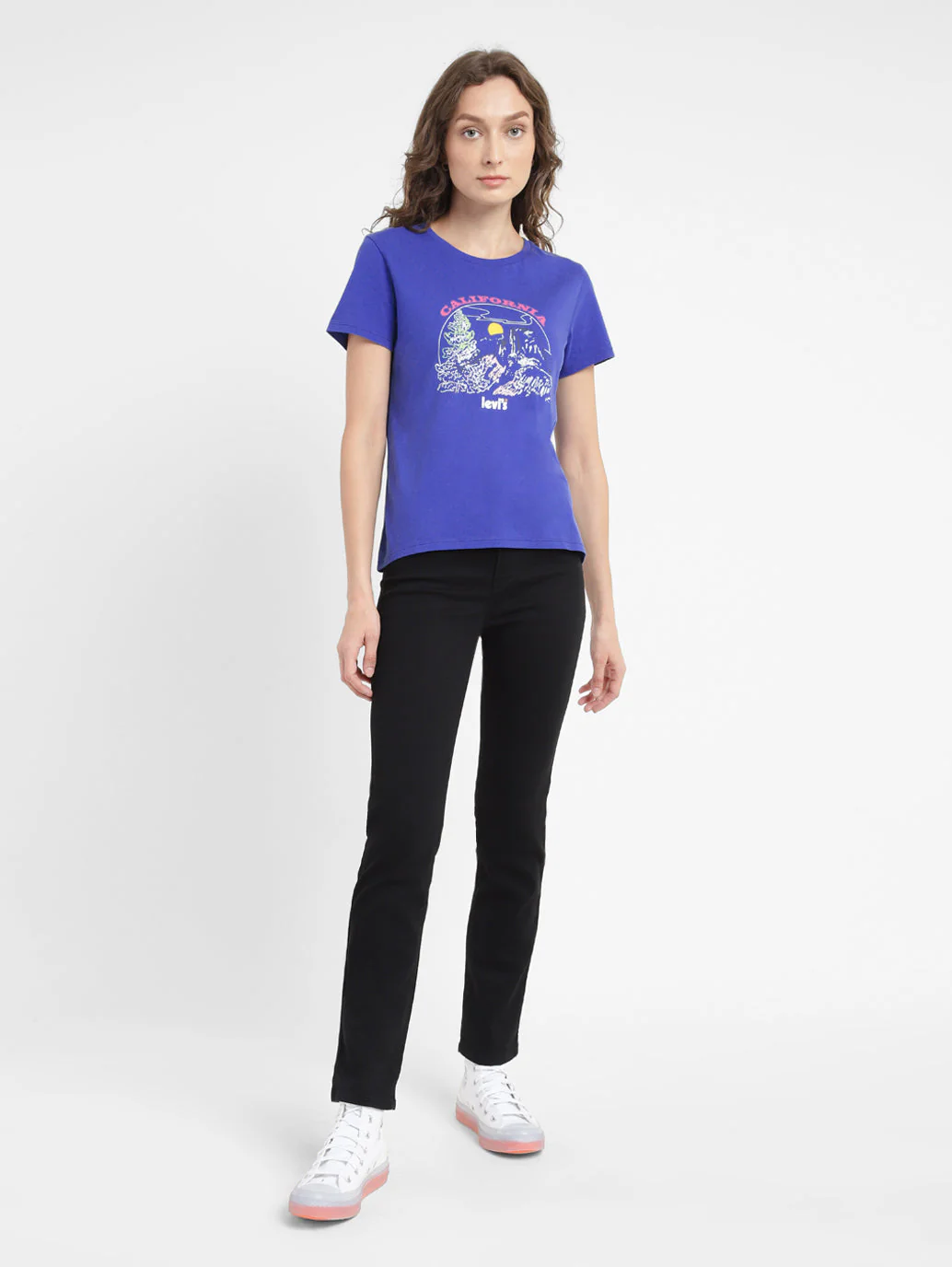 Women's Graphic Crew Neck T-shirt - Image 6