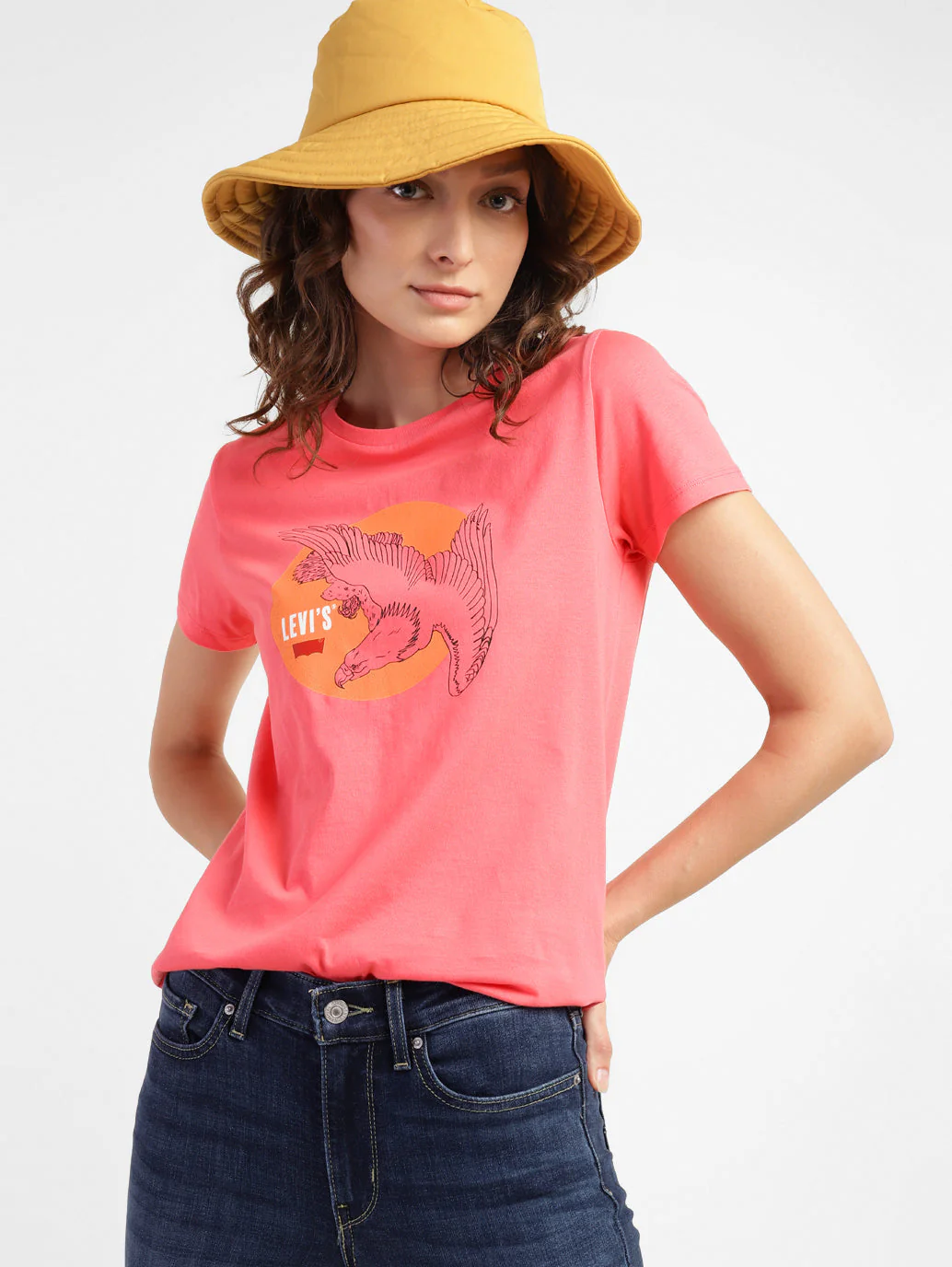 Women's Graphic Crew Neck T-shirt - Image 2