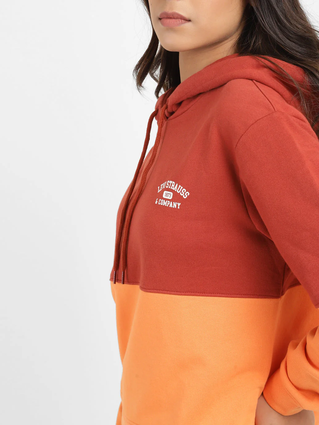 Women's Colorblock Hooded Sweatshirt - Image 5