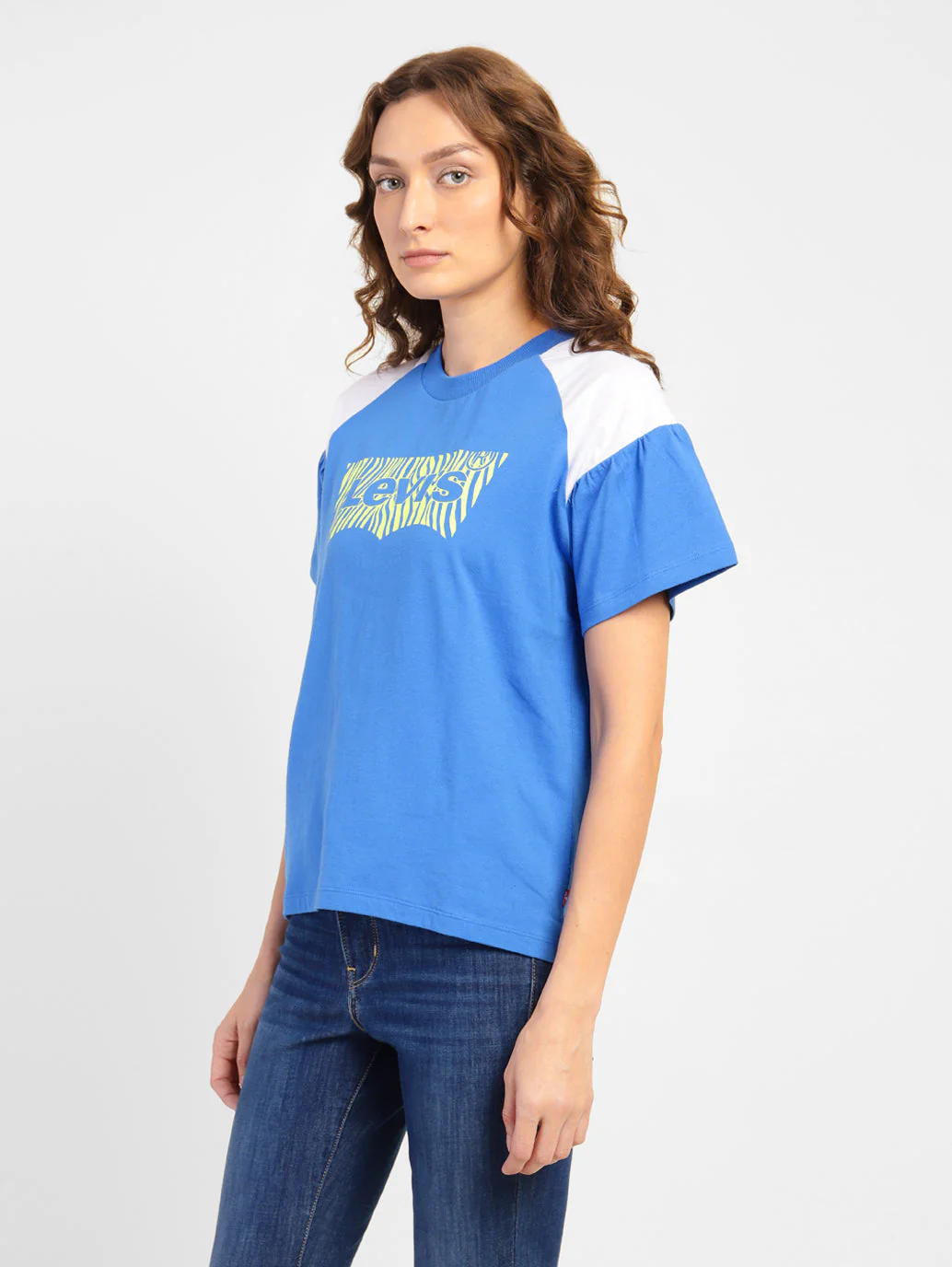 Women's Brand Logo Crew Neck T-shirt - Image 4