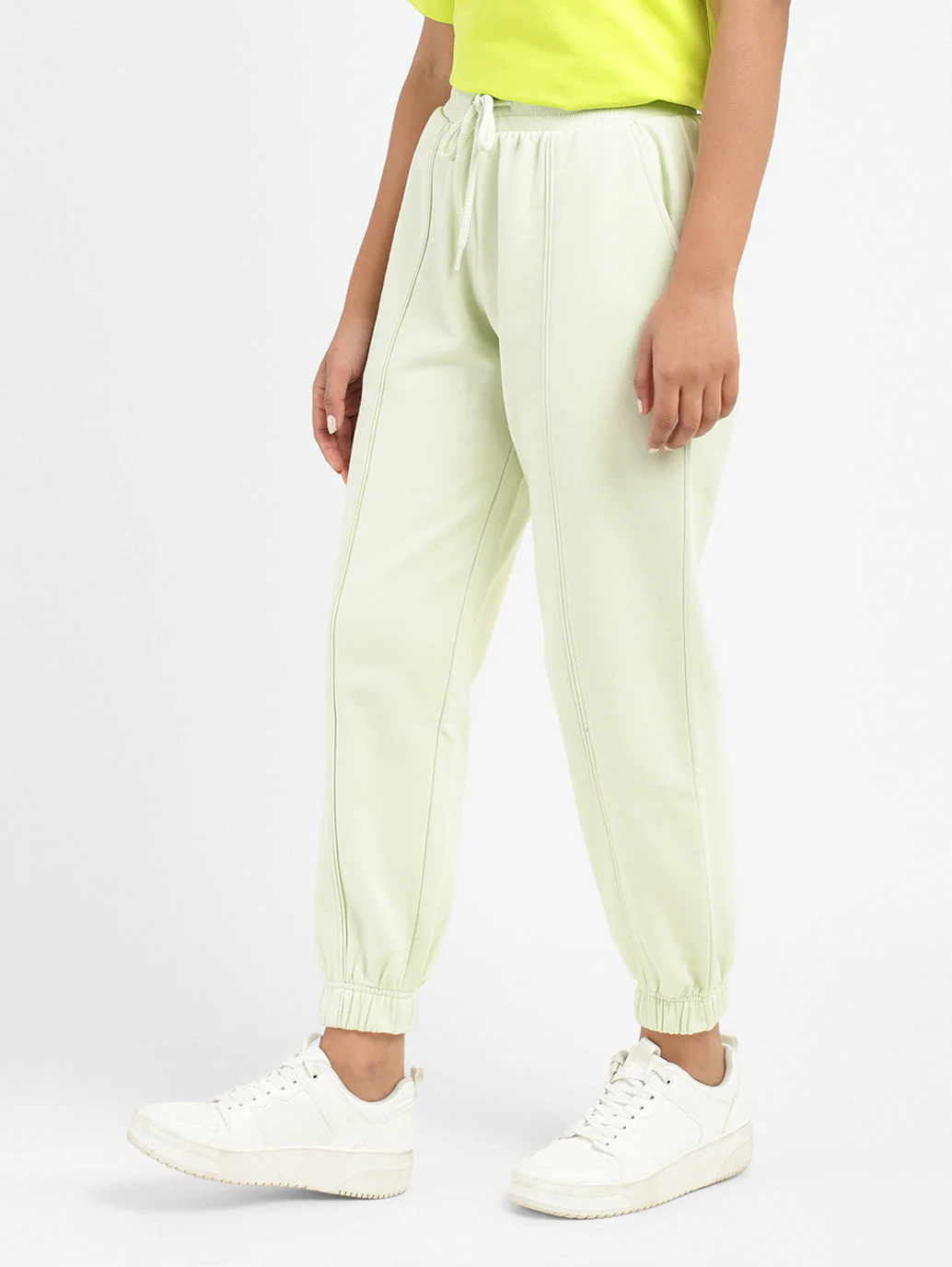 Women's High Rise Regular Fit Joggers - Image 4