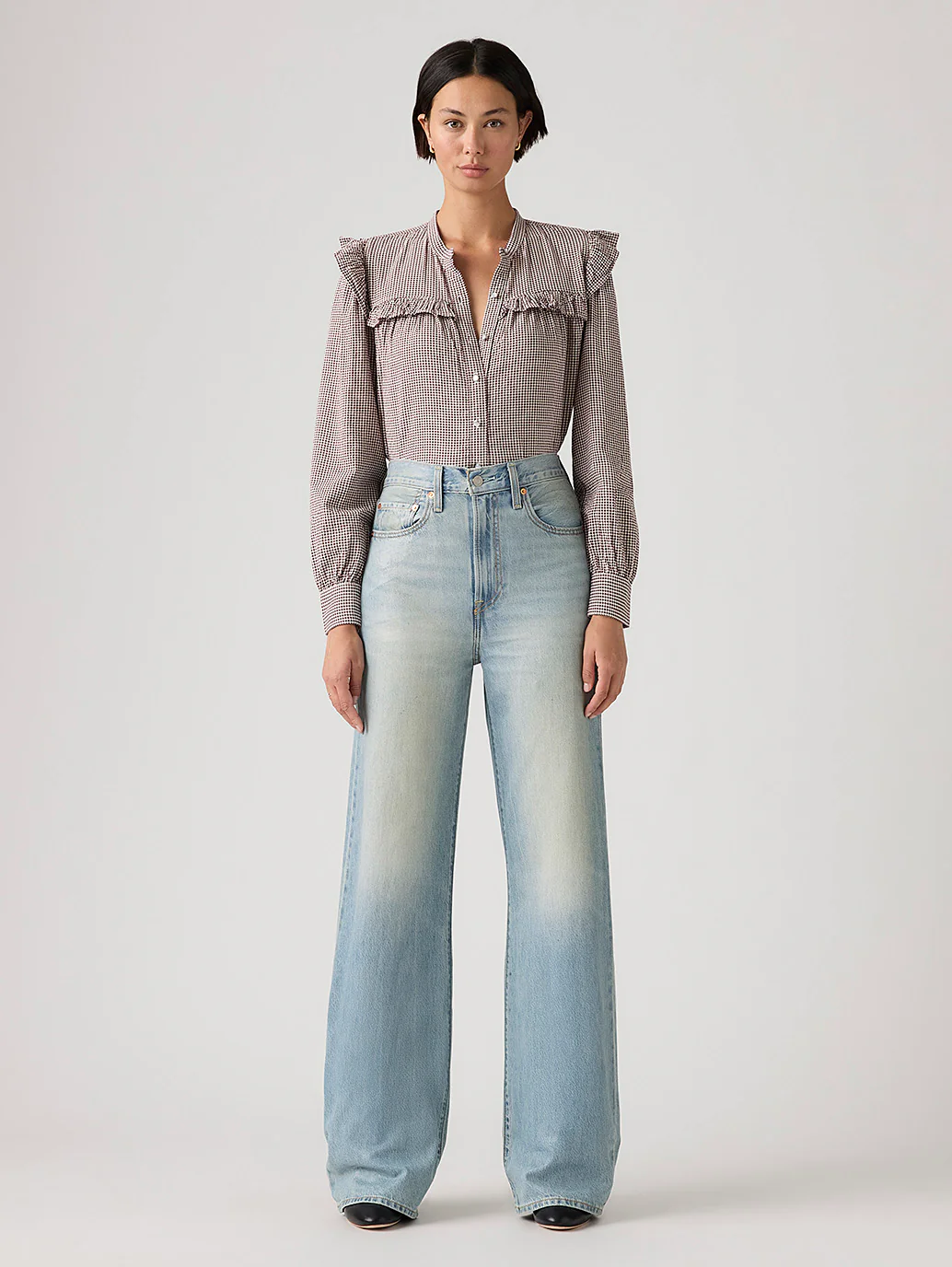 Women's Ribcage Wide-Leg Jeans - Image 5