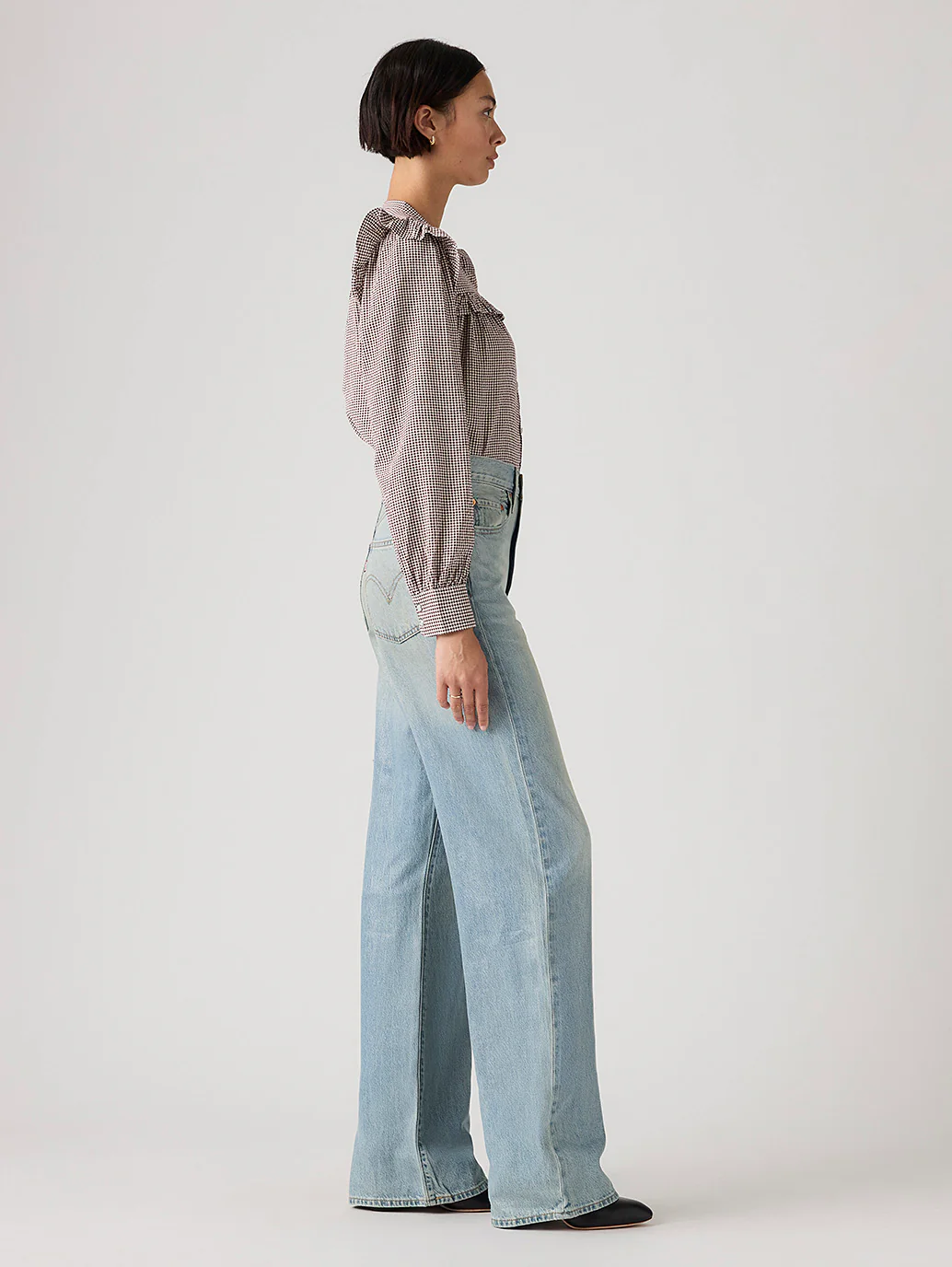 Women's Ribcage Wide-Leg Jeans - Image 6