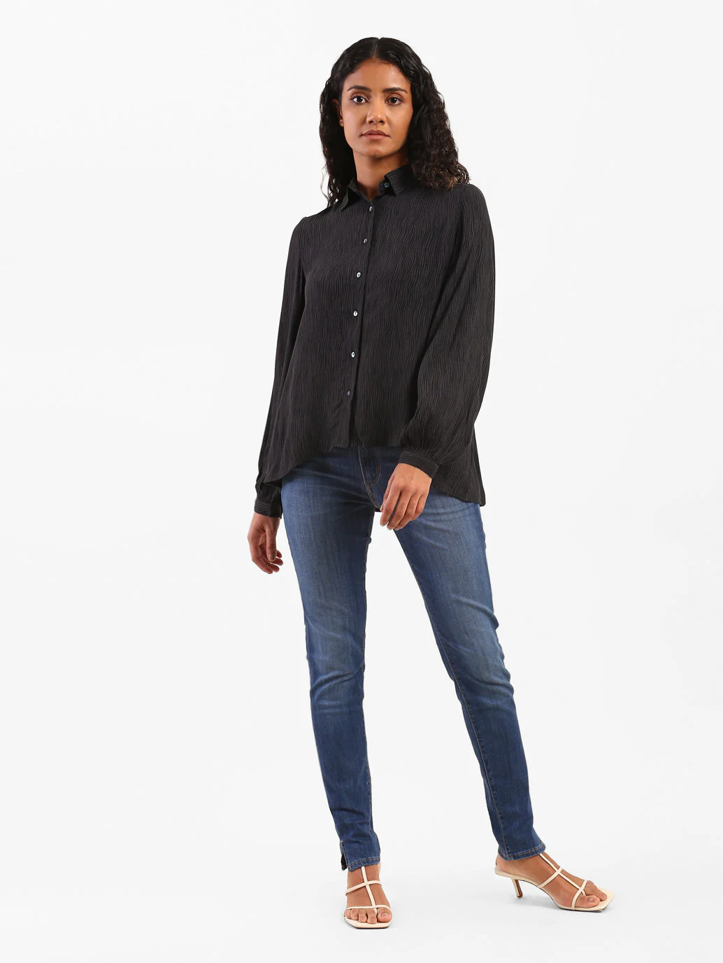 Women's Printed Regular Fit Shirt - Image 5