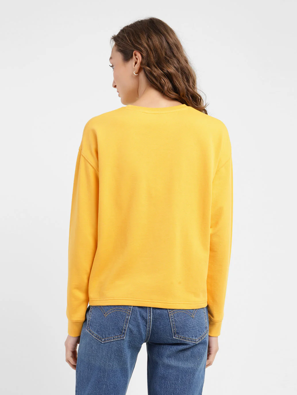 Women's Brand Logo Round Neck Sweatshirt - Image 2
