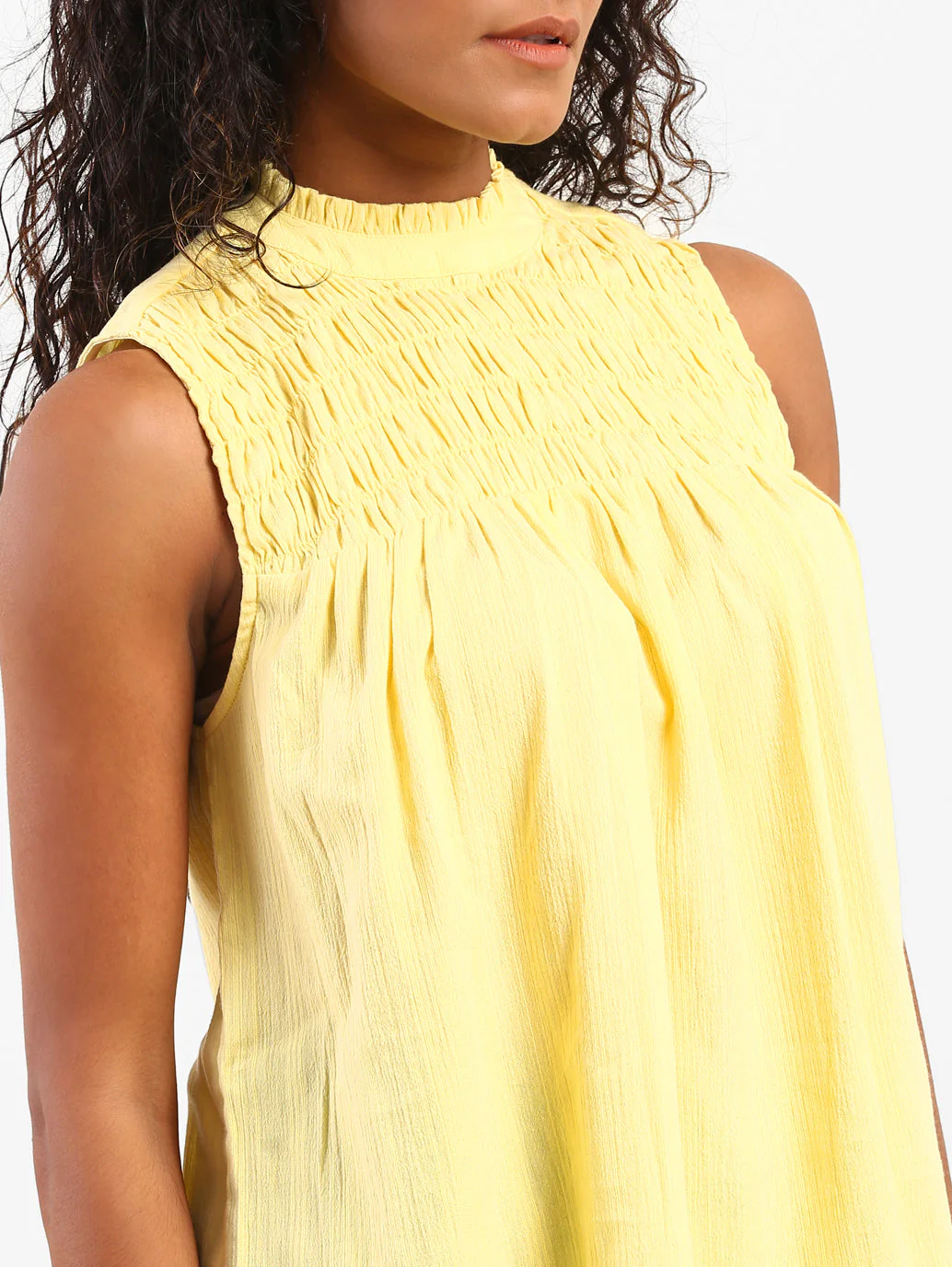 Women's Striped High Neck Top - Image 4