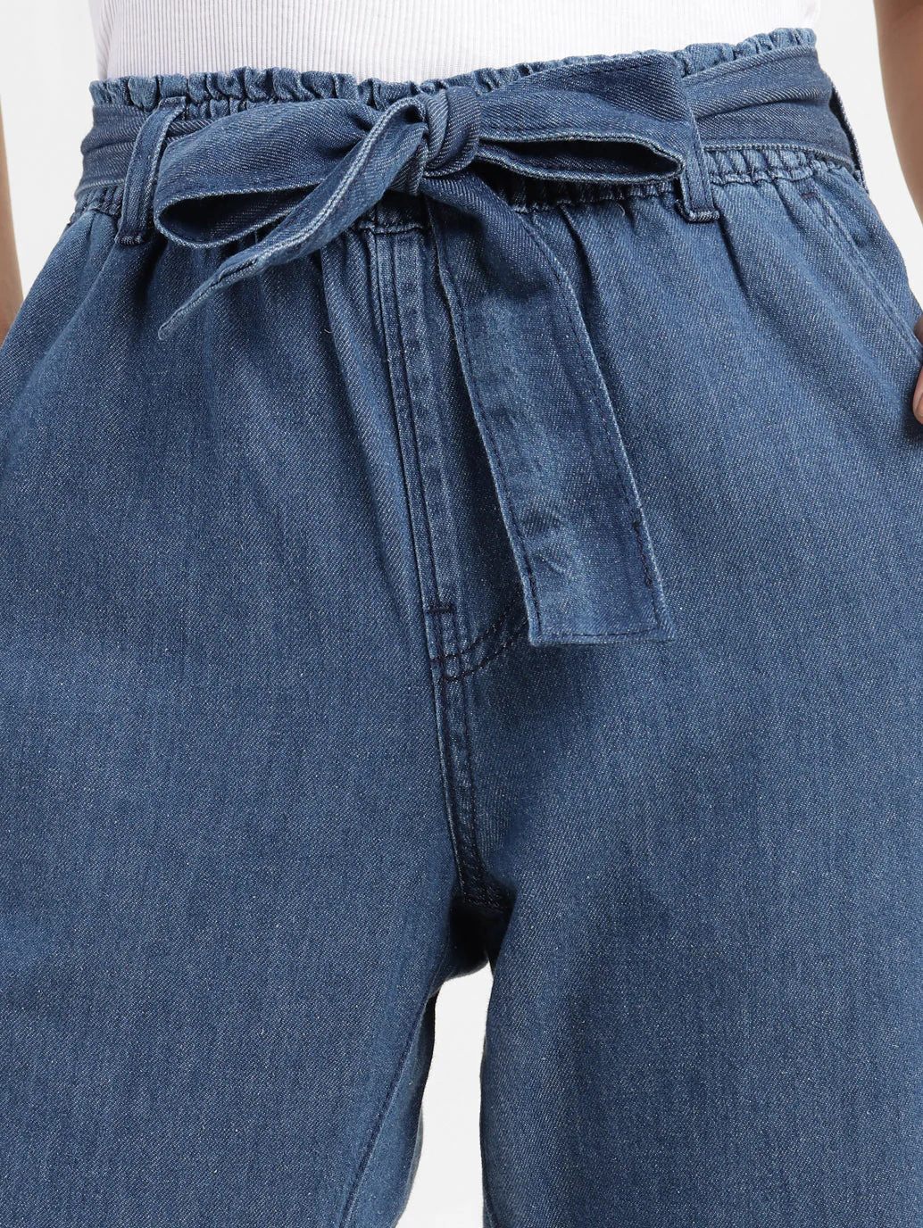 Women's High Rise Slim Fit Trousers - Image 6