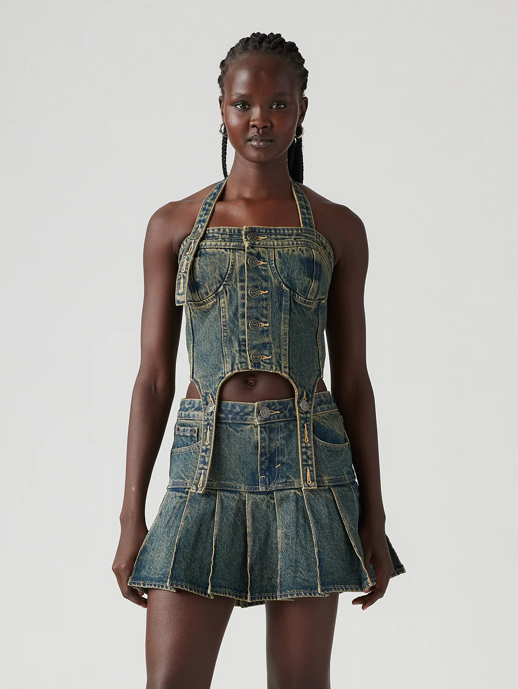 Levi’s® x ADSB Andersson Bell Denim Corset - Image 3