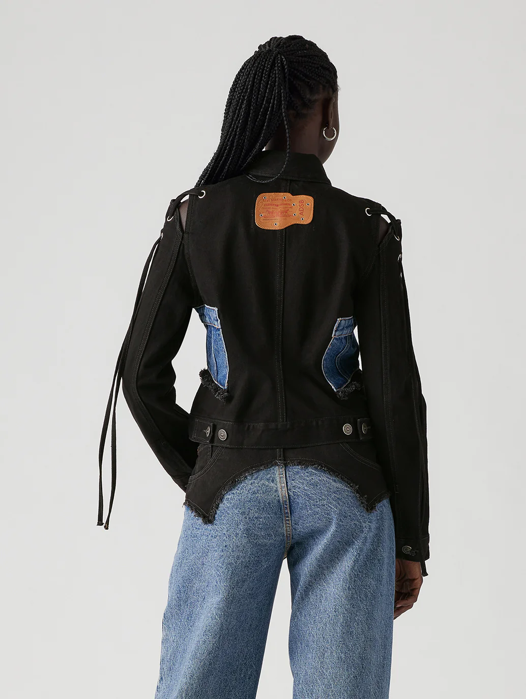 Levi’s® x ADSB Andersson Bell Half Denim Trucker Jacket - Image 3