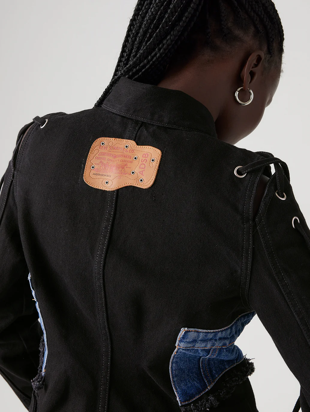 Levi’s® x ADSB Andersson Bell Half Denim Trucker Jacket - Image 5