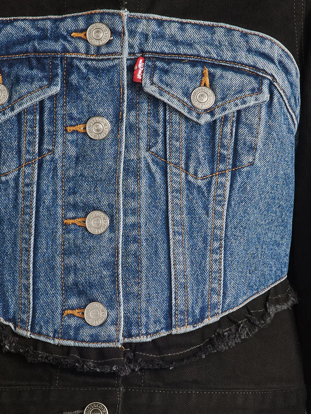 Levi’s® x ADSB Andersson Bell Half Denim Trucker Jacket - Image 6