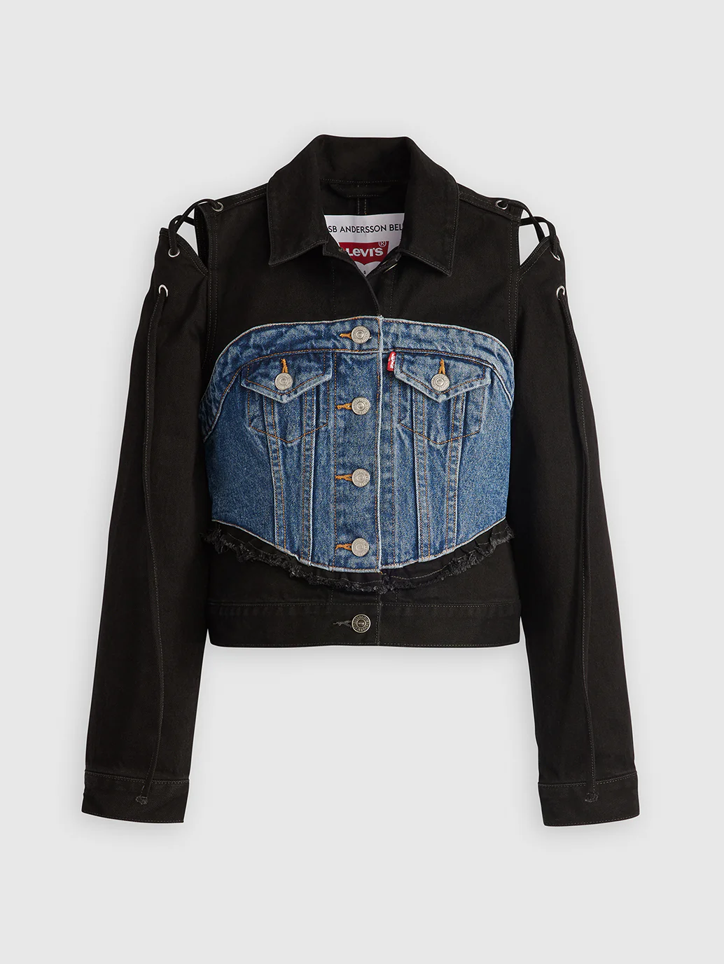 Levi’s® x ADSB Andersson Bell Half Denim Trucker Jacket - Image 8