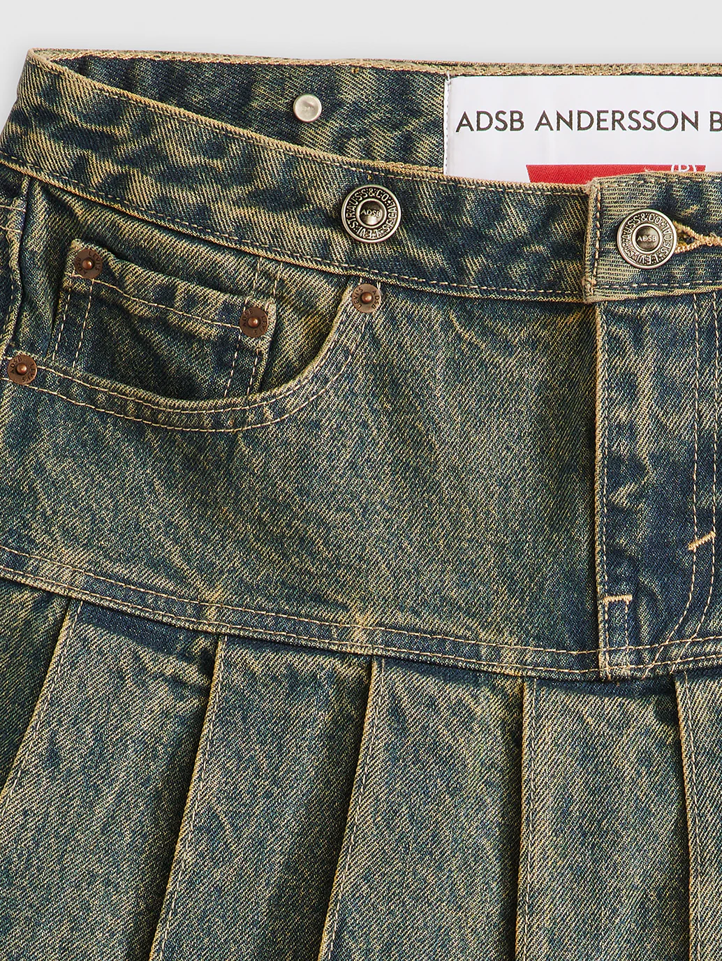Levi’s® x ADSB Andersson Bell Pleated Skirt - Image 9