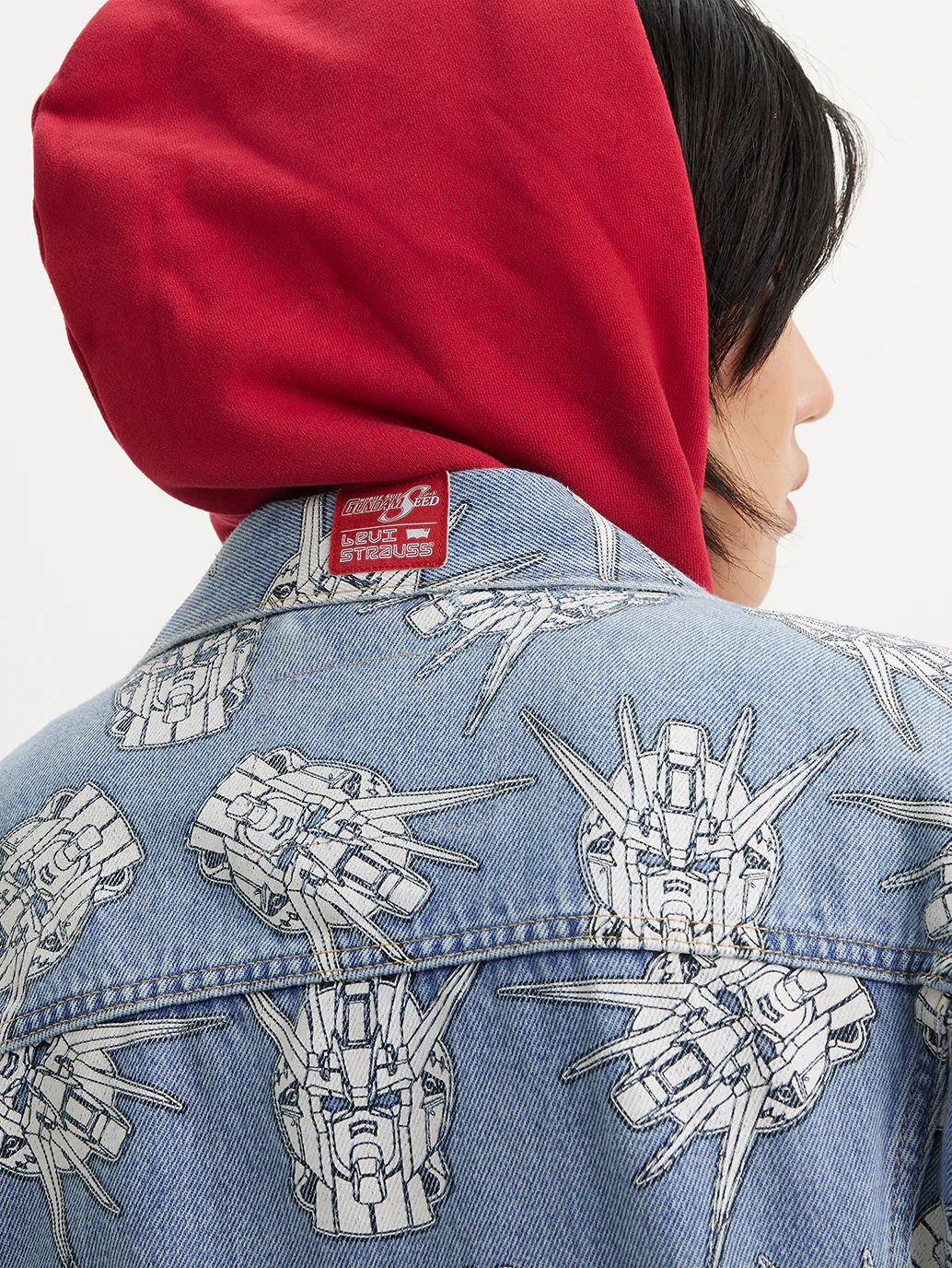 Levi's® x Gundam SEED Relaxed Trucker Jacket - Image 8