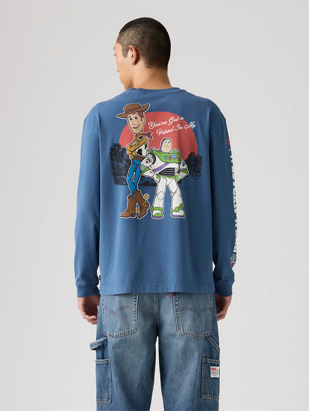 Levi's® x Toy Story Men's Long Sleeves Pocket Tee - Image 3