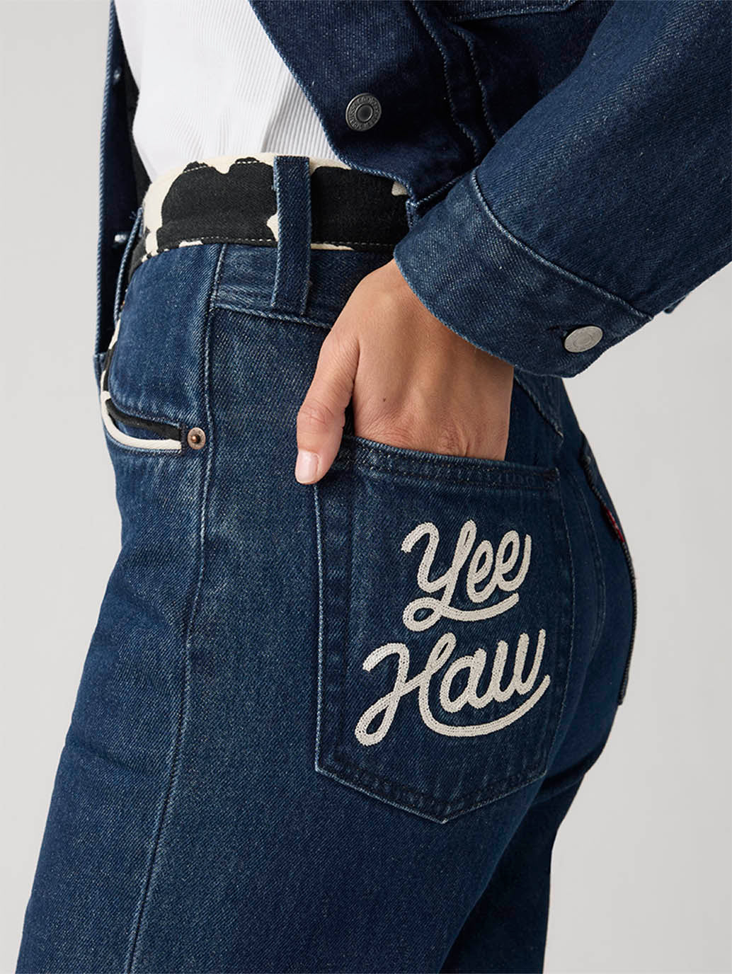 Levi's® x Toy Story Women's Ribcage Bootcut Bell Jeans - Image 5