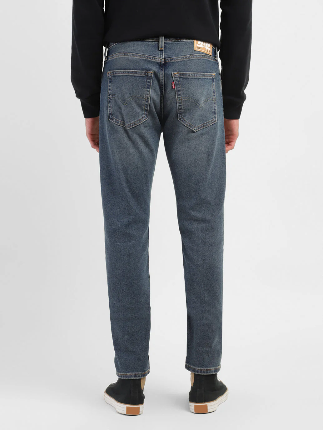 Men's 512 Indigo Slim Tapered Fit Mid Rise Jeans - Image 3
