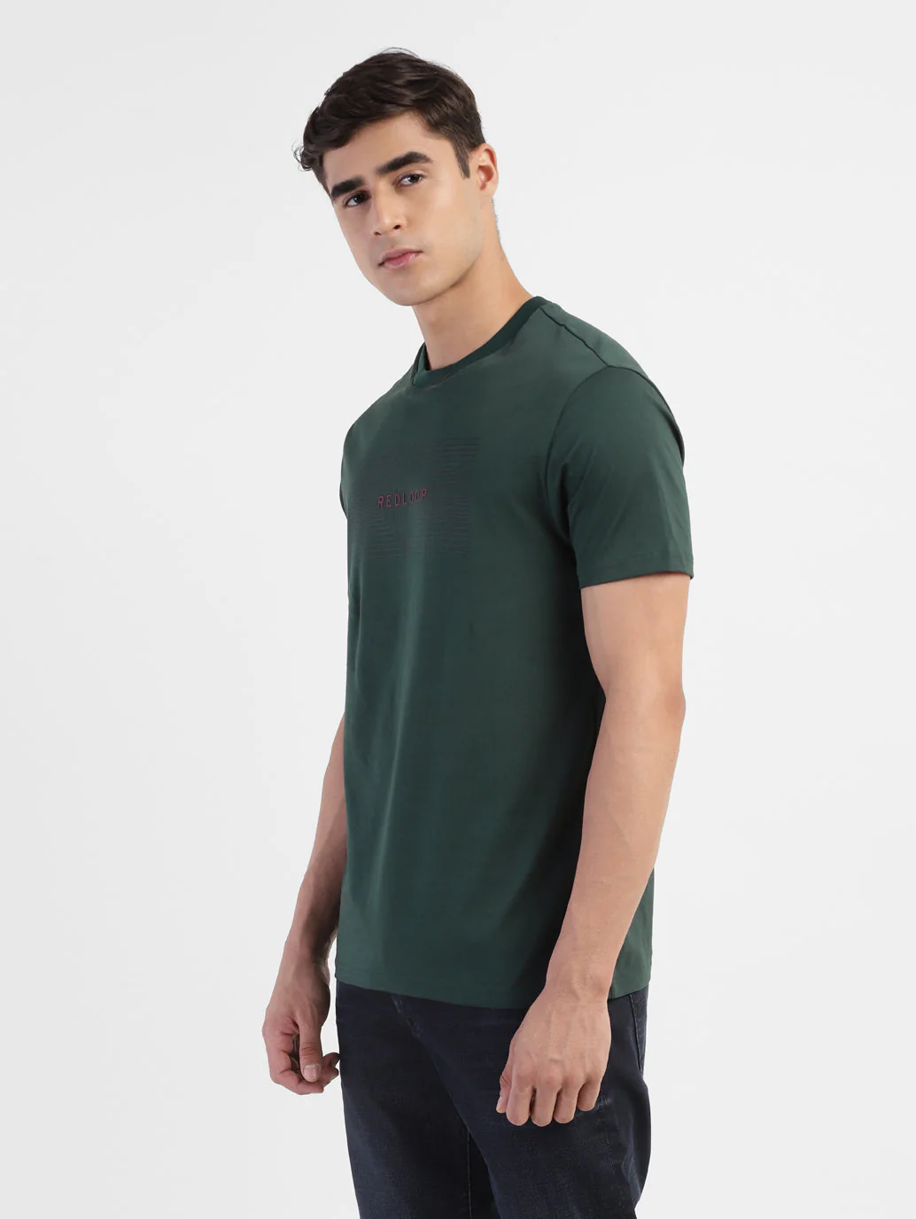 Men Slim Fit Graphics Print T-Shirt - Image 4