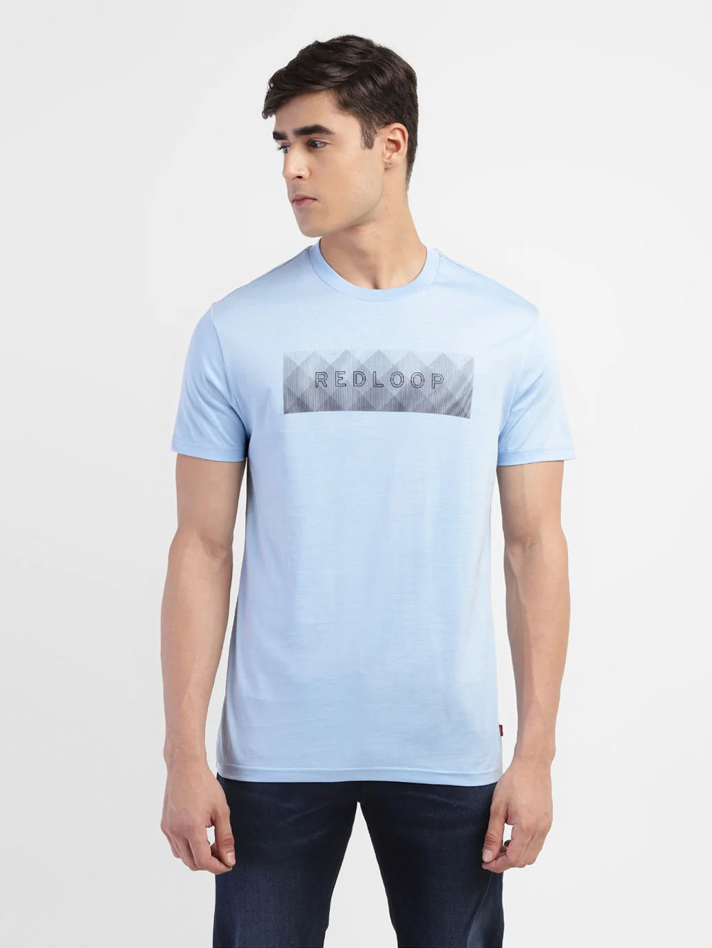 Men Slim Fit Graphics Print T-Shirt - Image 2