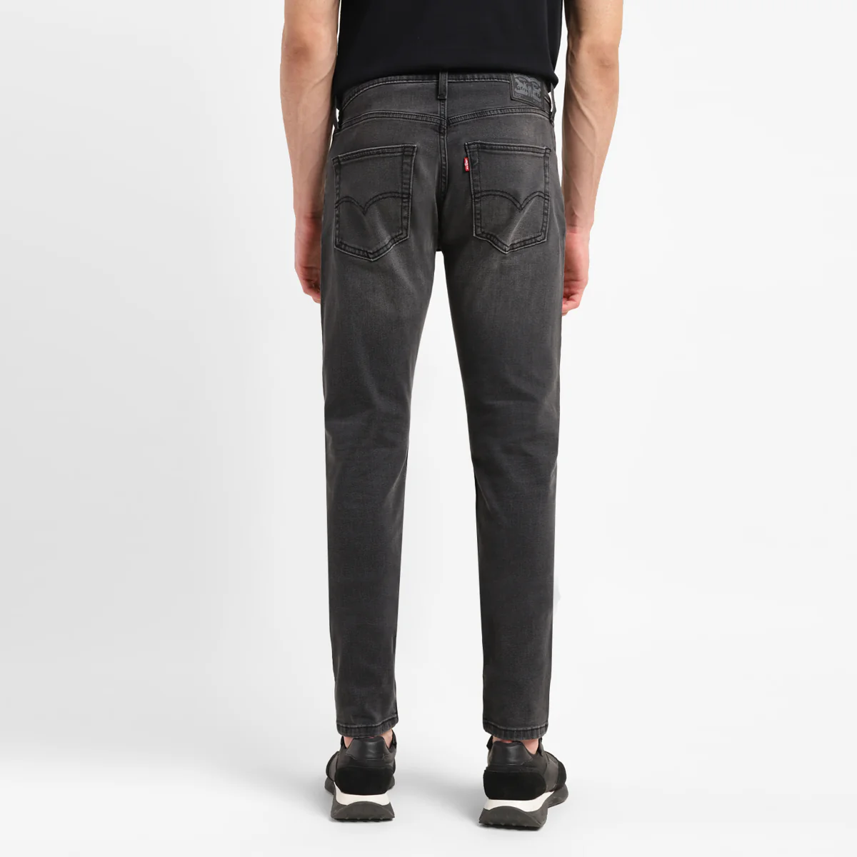 Men's 512 Grey Slim Tapered Fit Mid Rise Jeans - Image 2