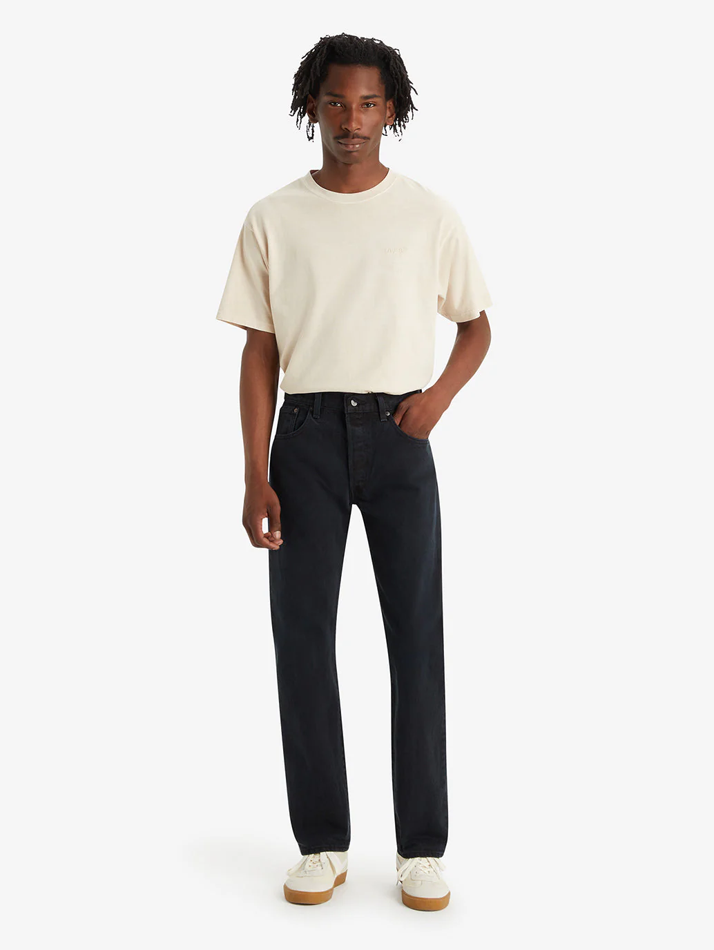 Men's 501'93 Blue Straight Fit Mid Rise Jeans