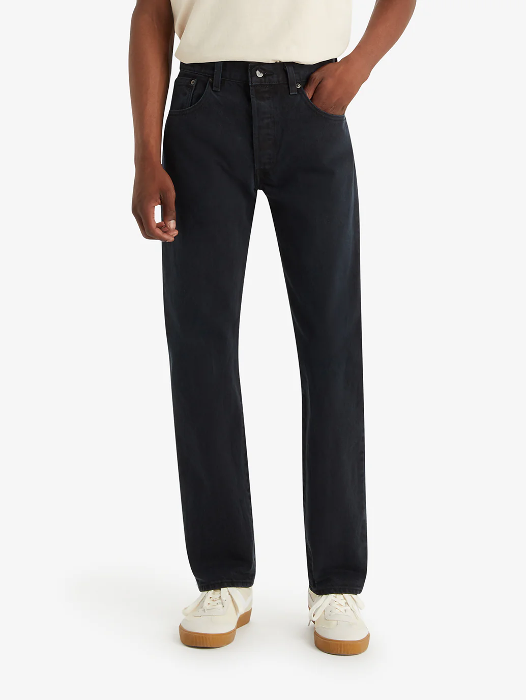 Men's 501'93 Blue Straight Fit Mid Rise Jeans - Image 2