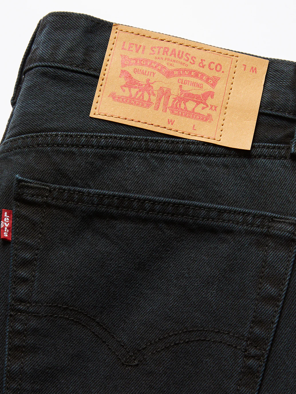 Men's 501'93 Blue Straight Fit Mid Rise Jeans - Image 6