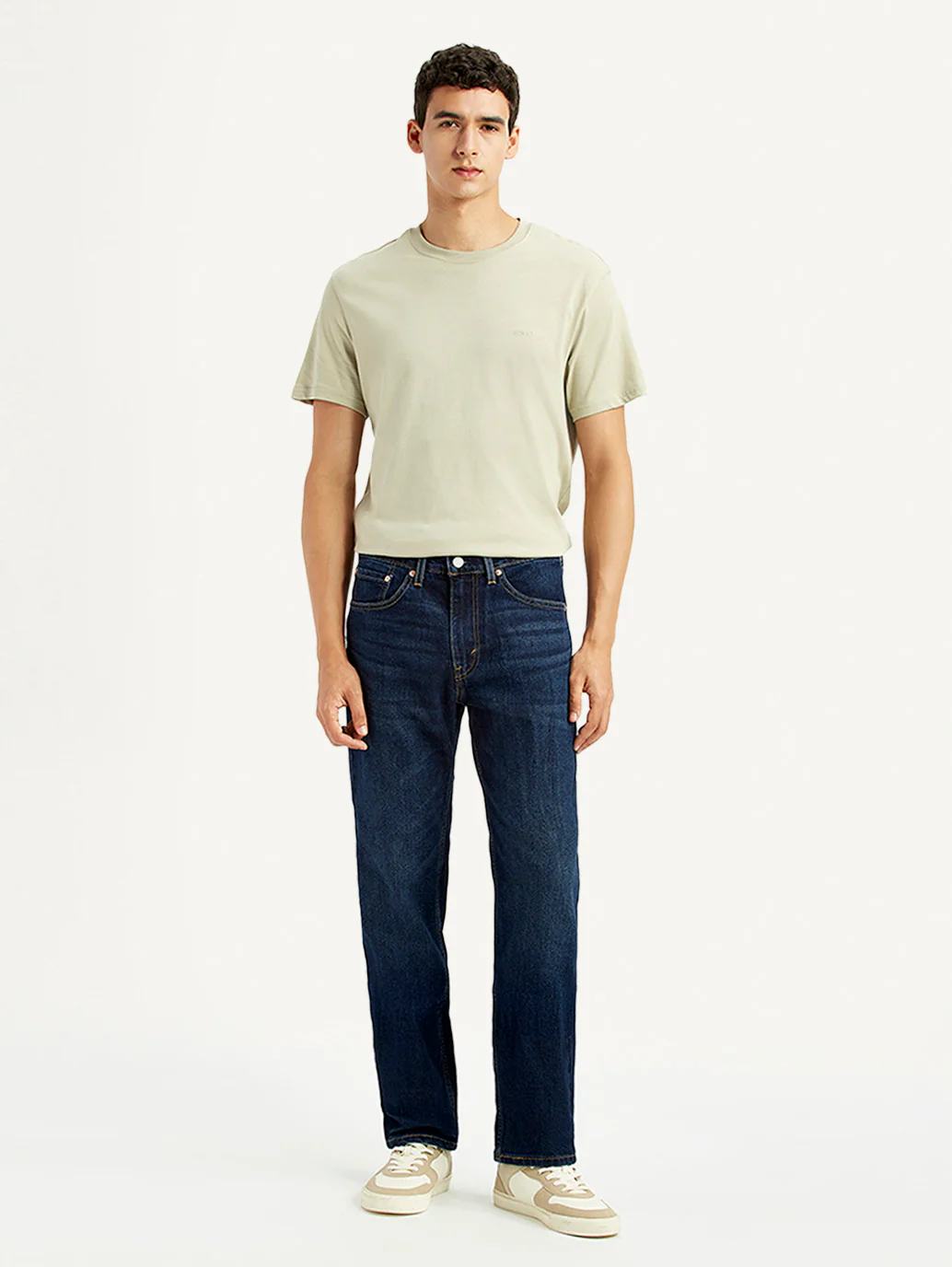 Men's 505 Indigo Straight Fit Mid Rise Jeans - Image 2