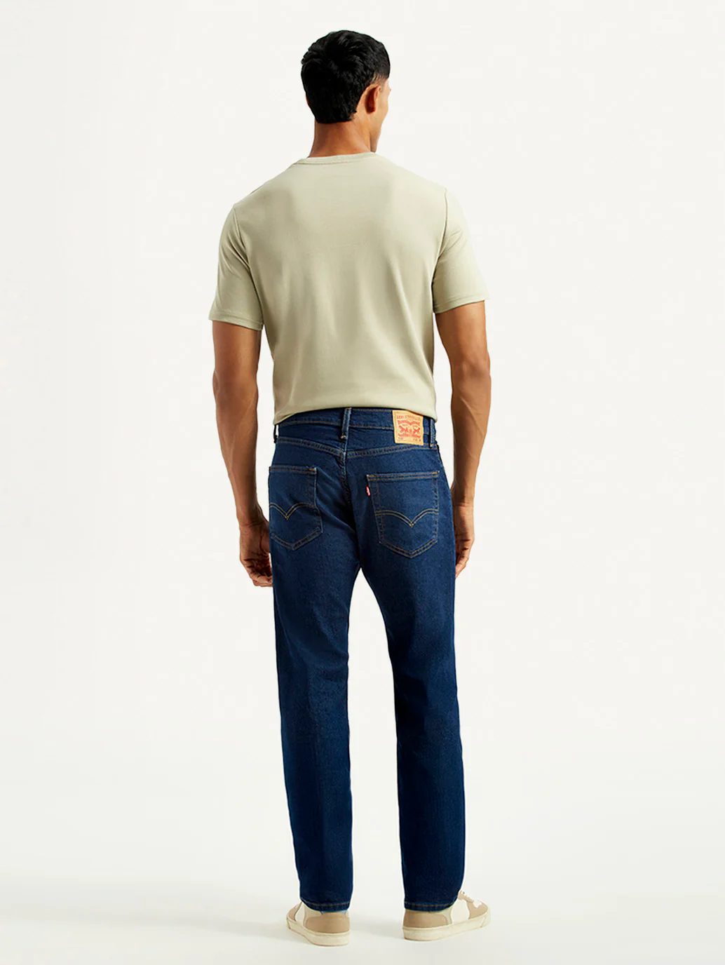 Men's 505 Indigo Straight Fit Mid Rise Jeans - Image 5