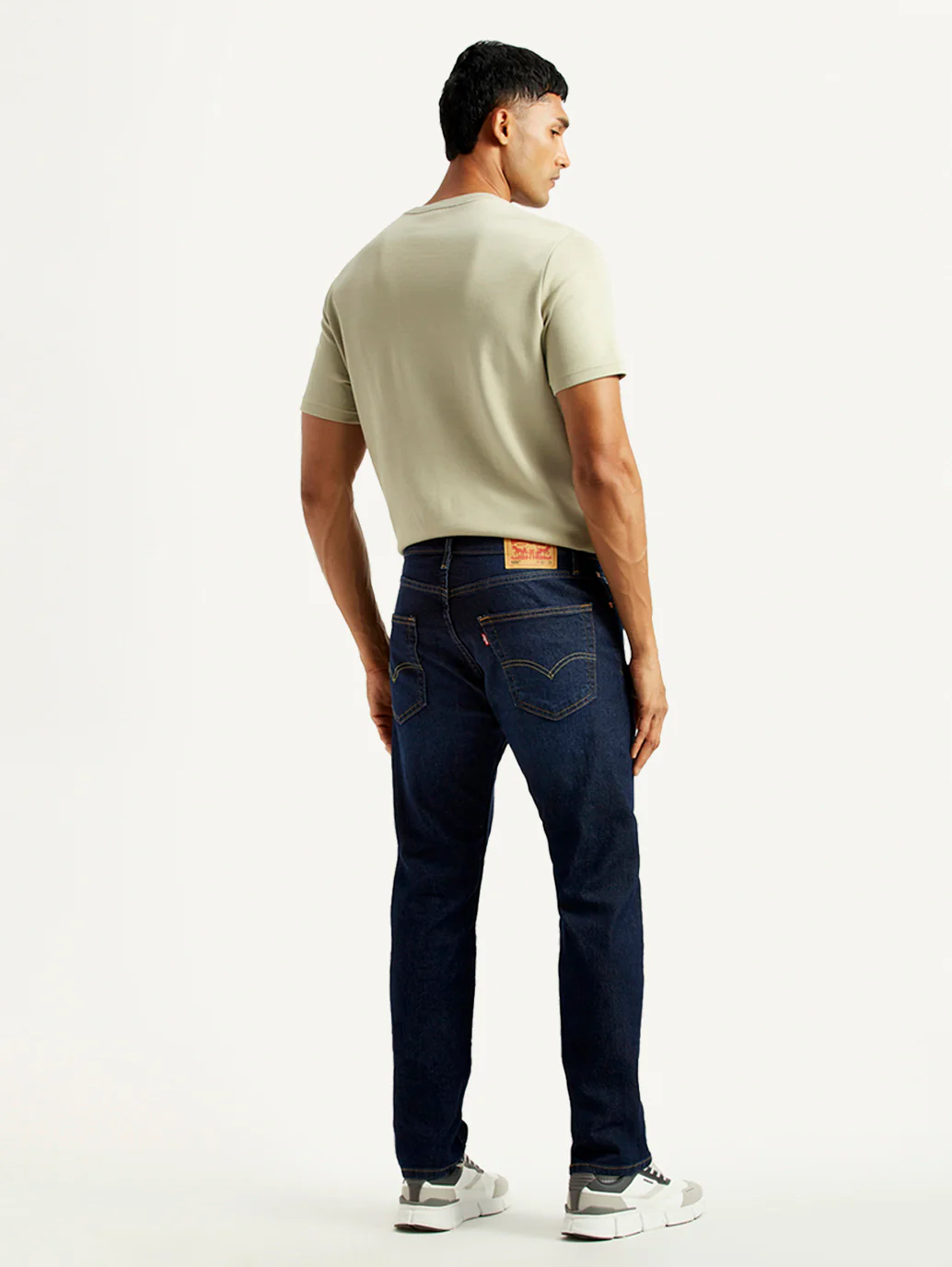 Men's 505 Indigo Straight Fit Mid Rise Jeans - Image 5