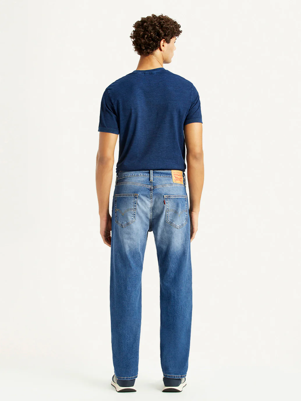 Men's 505 Indigo Straight Fit Mid Rise Jeans - Image 3