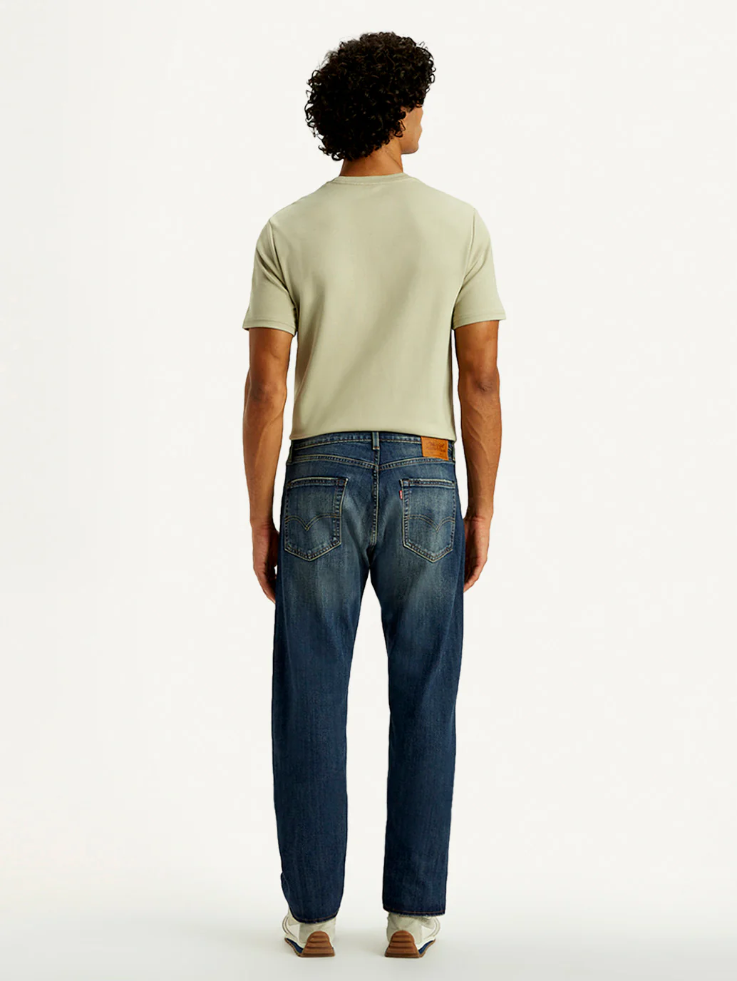 Men's Tinted 505 Med Indigo Straight Fit Mid Rise Jeans - Image 5