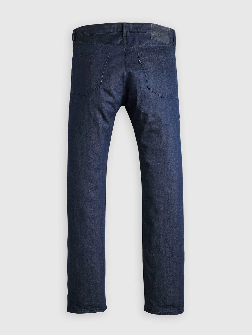 Men's 505 Dark Blue Straight Fit Mid Rise Jeans - Image 9