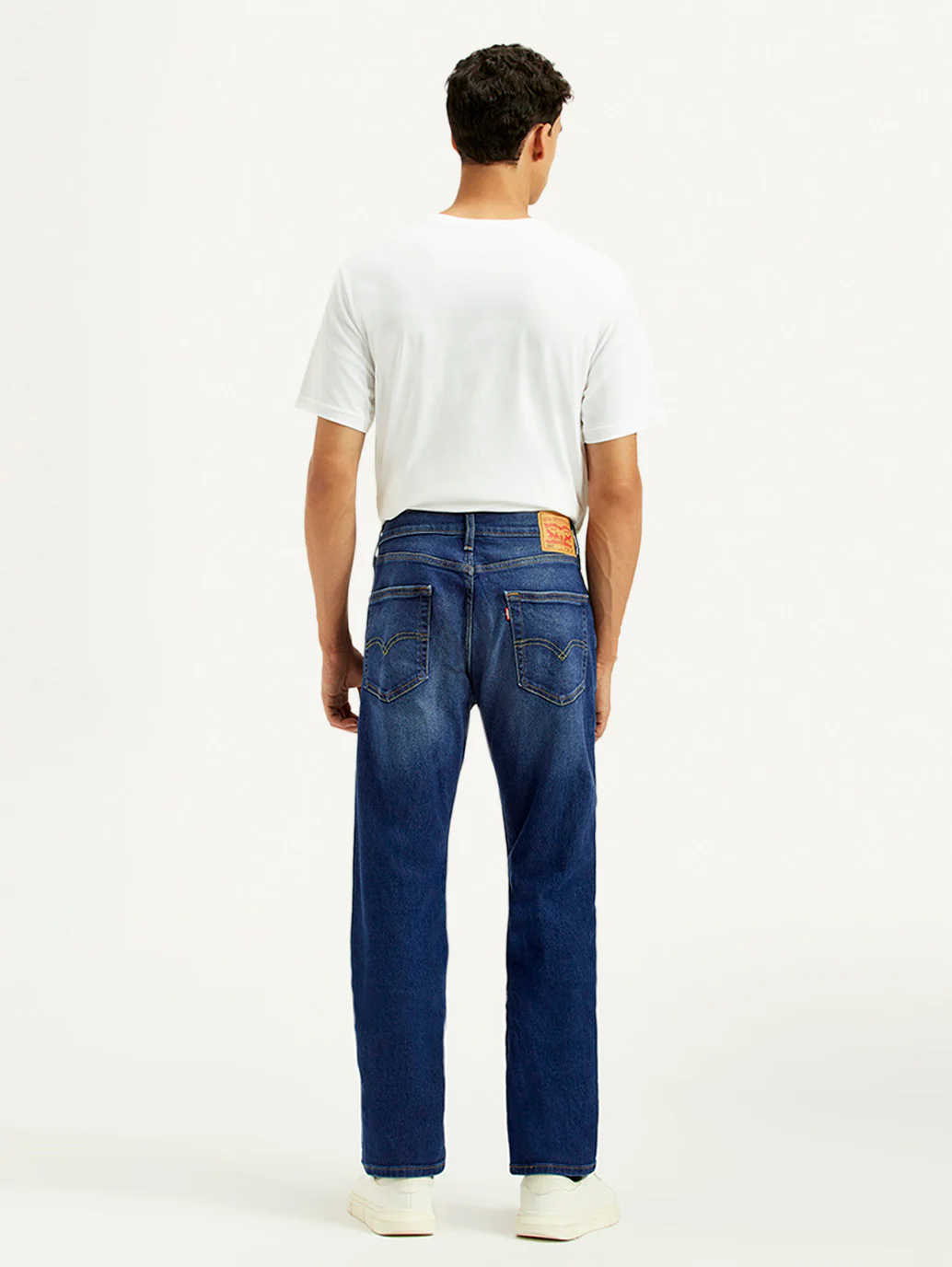 Men's 505 Indigo Straight Fit Mid Rise Jeans - Image 5