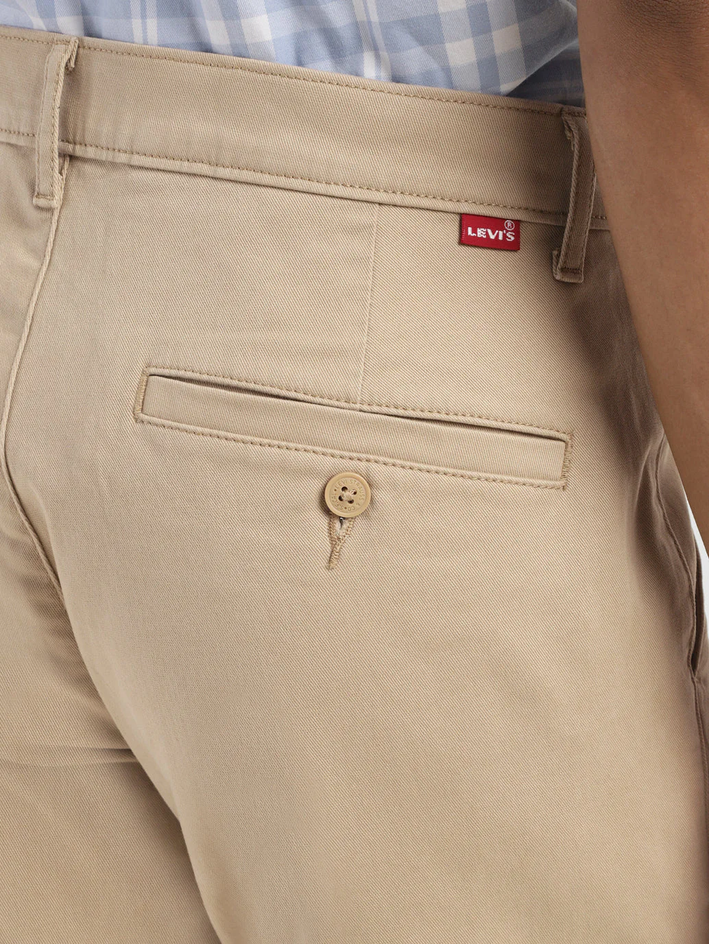 Men's 511 Beige Slim Fit Chinos - Image 6