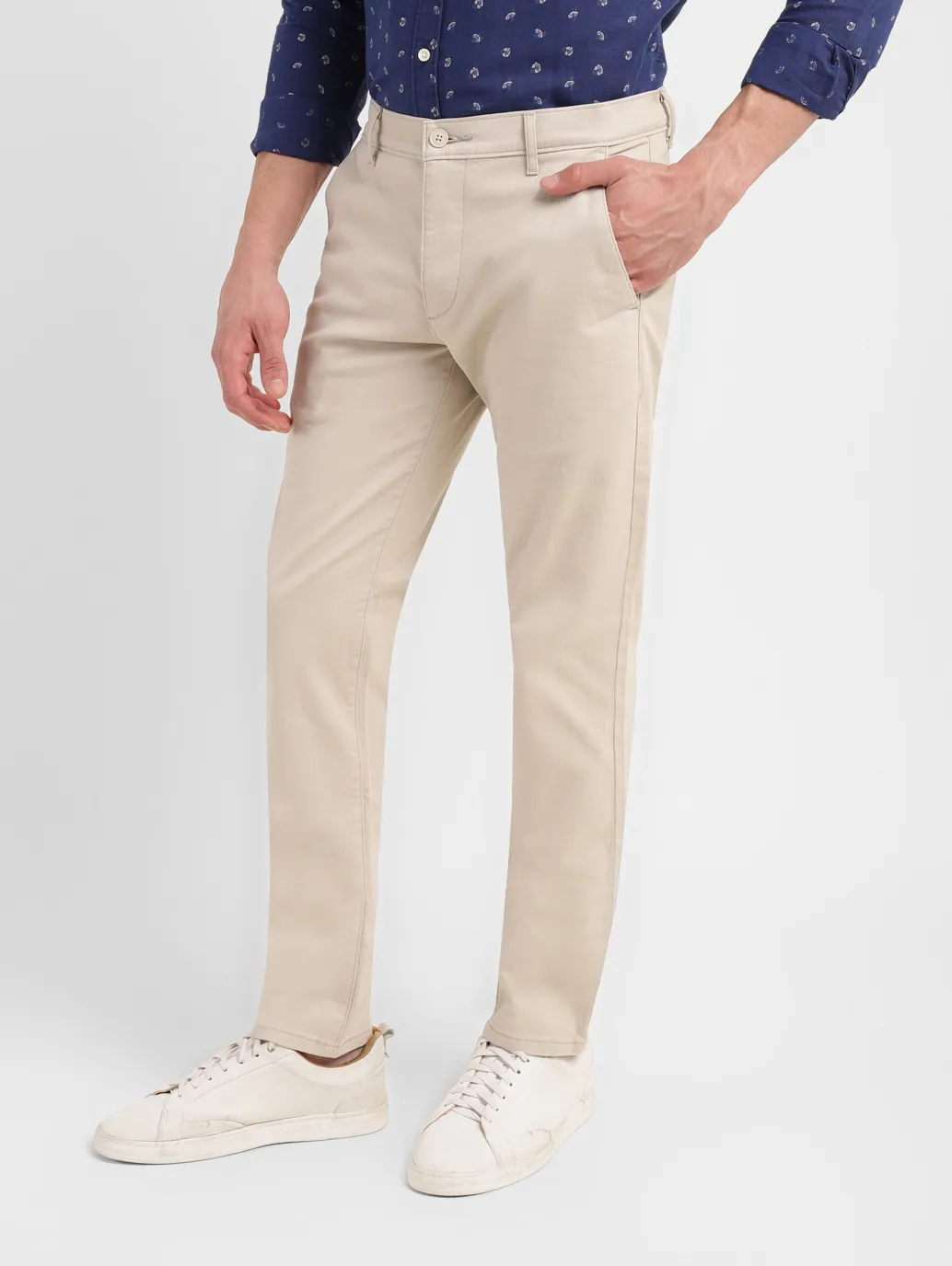 Men's 511 Beige Slim Fit Chinos - Image 5
