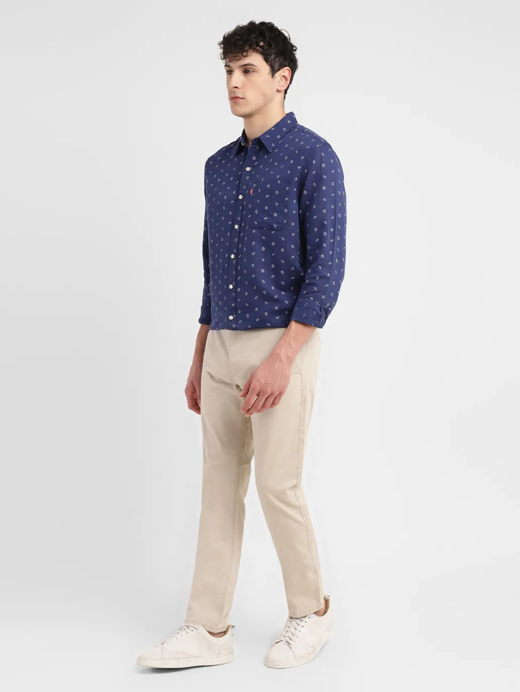 Men's 511 Beige Slim Fit Chinos - Image 9