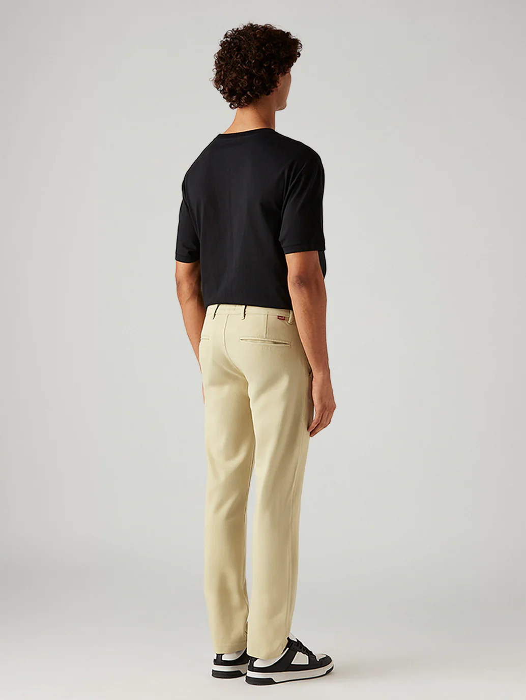Men's 511 Beige Slim Fit Mid Rise Tech Pant - Image 5