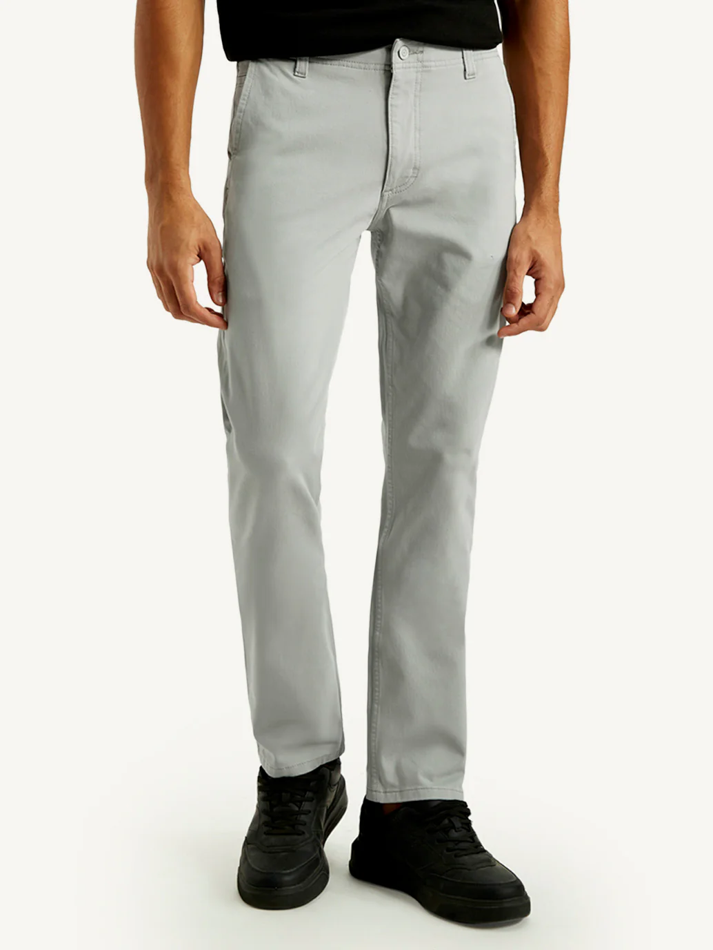 Men's 511 Grey Slim Fit Mid Rise Chinos - Image 5