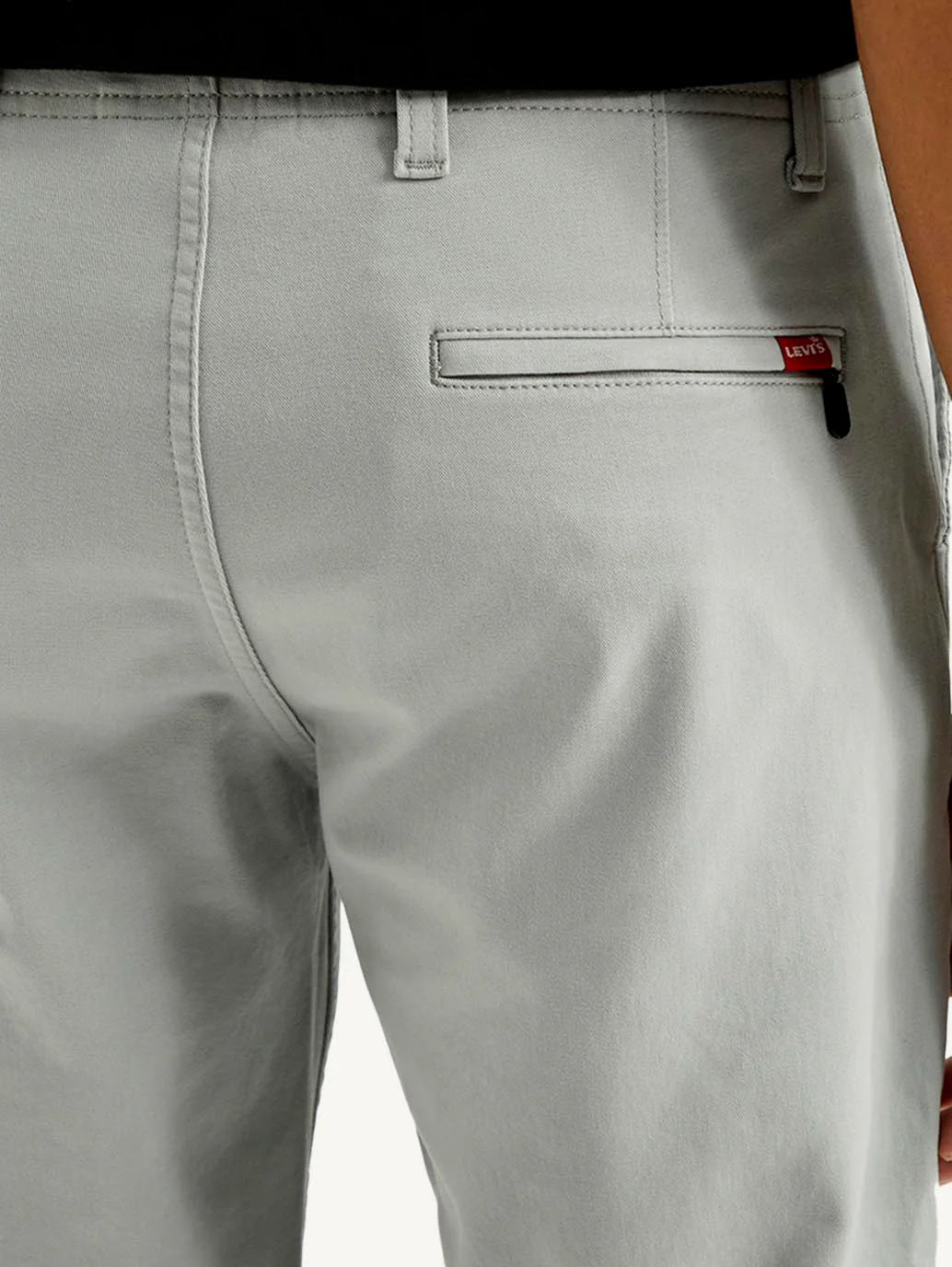 Men's 511 Grey Slim Fit Mid Rise Chinos - Image 7