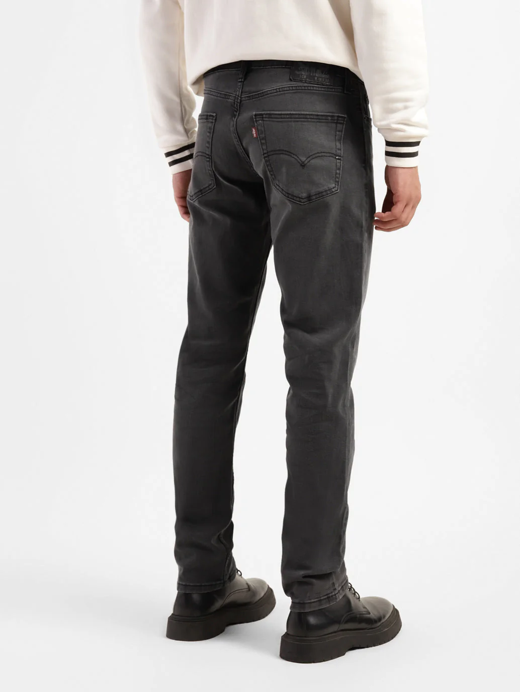 Men's 511 Black Slim Fit Mid Rise Jeans - Image 3