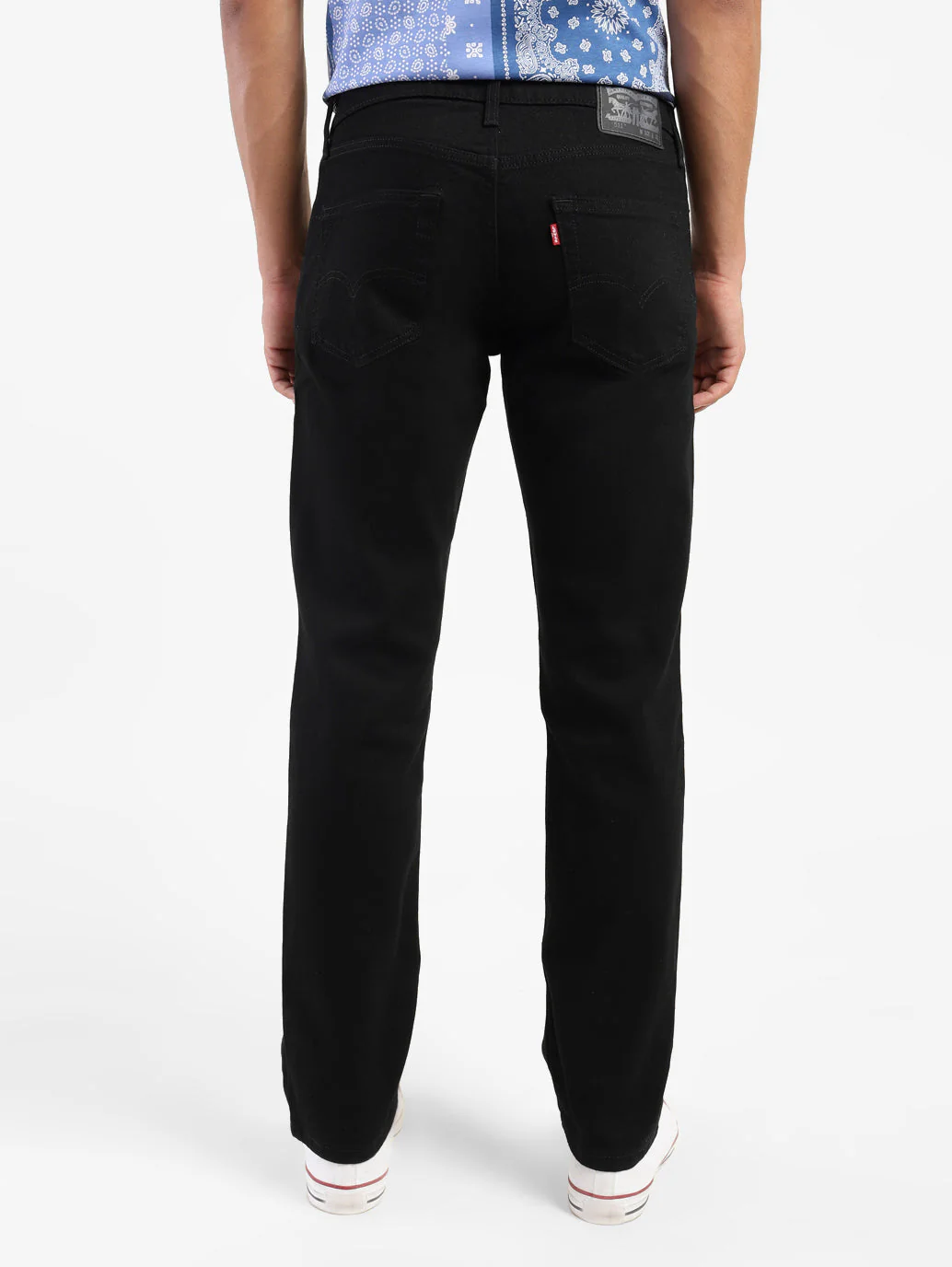 Men's 511 Black Slim Fit Mid Rise Jeans - Image 3