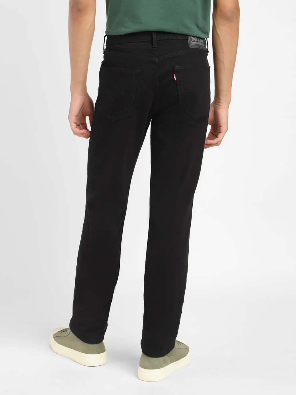 Men's 511 Black Slim Fit Mid Rise Jeans - Image 5