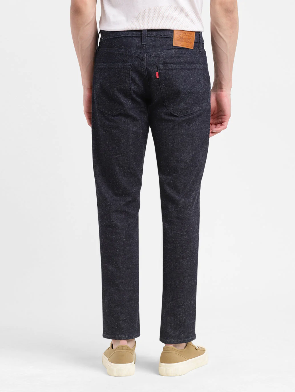 Men's 511 Black Slim Fit Mid Rise Jeans - Image 3