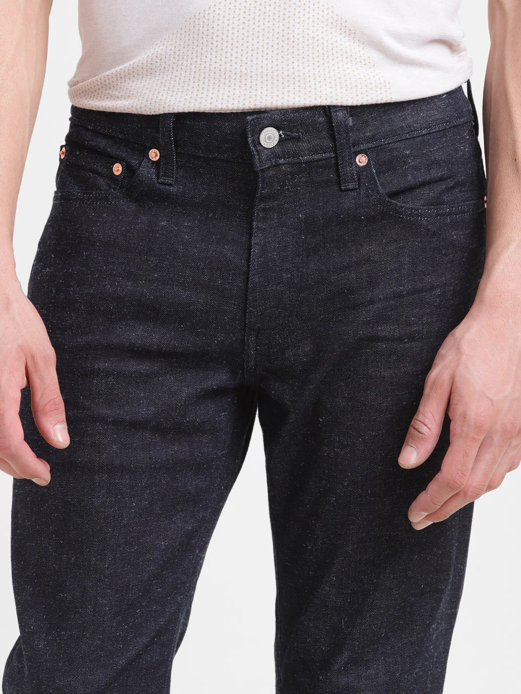 Men's 511 Black Slim Fit Mid Rise Jeans - Image 7